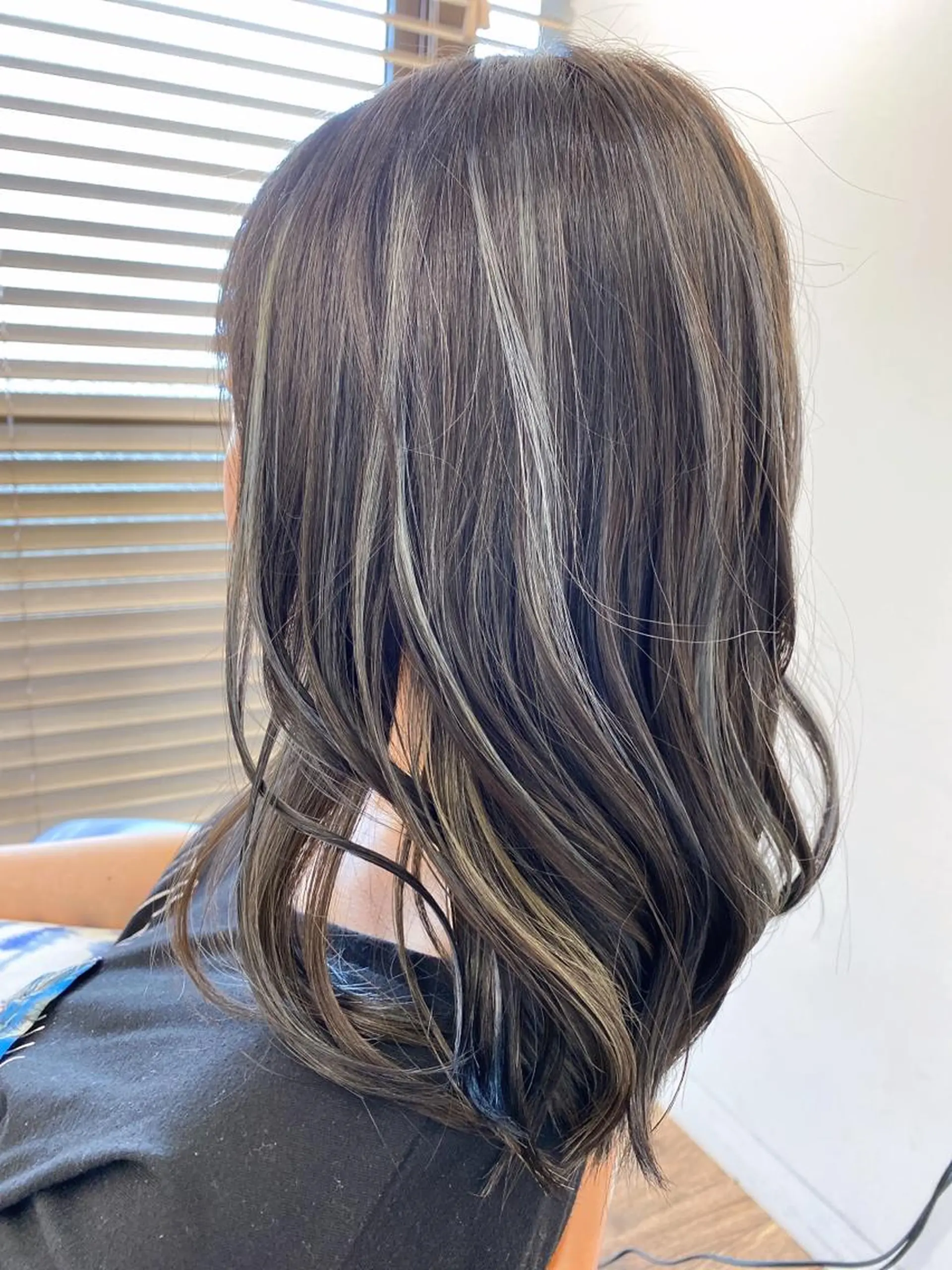 ロング カラー ヘアカラー トリートメント ハイライト⭐️上野 高広のヘアスタイル