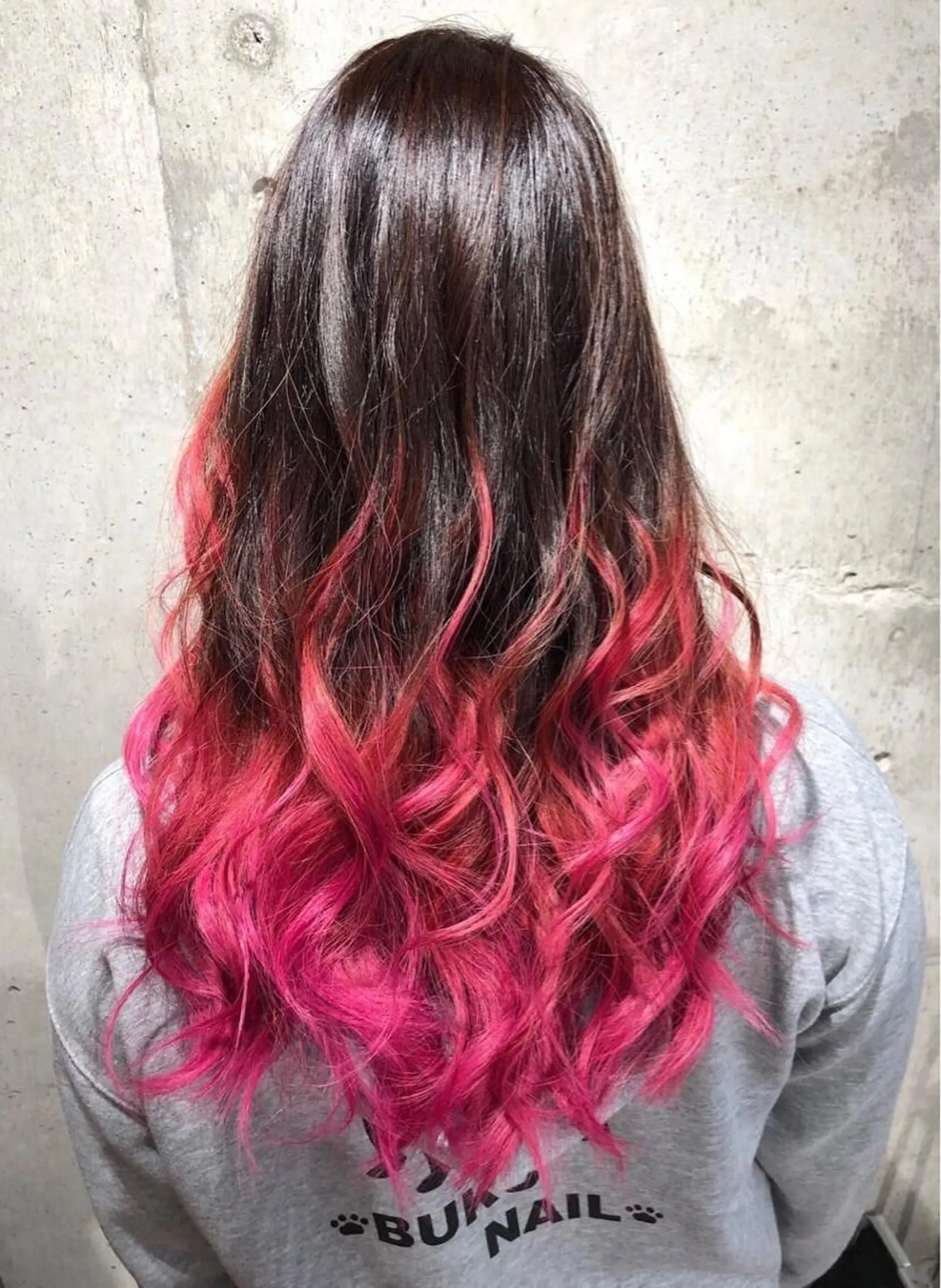 カラー ブリーチ グラデーションカラー ブリーチなしカラー ピンクカラー Cuon所属・✨ご新規様のみ✨ ウンノのヘアスタイル