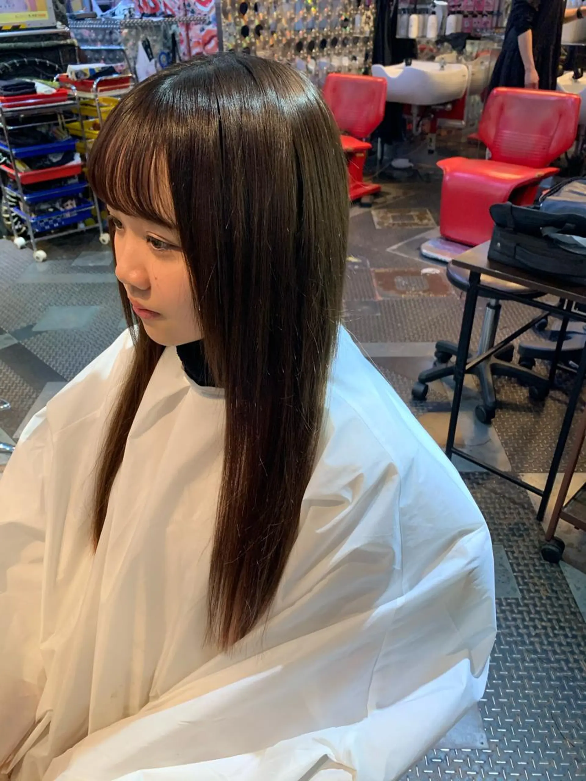 ロング カラー 編み込みエクステ エクステ ロング 🌈派手髪エクステ ブレイズ🌈ひろとのヘアスタイル