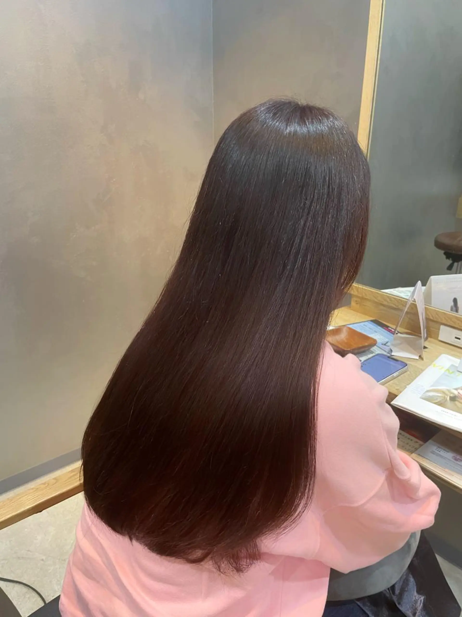 ロング トリートメント 縮毛矯正 【お悩み解決のプロ】 ハヤシタクミのヘアスタイル