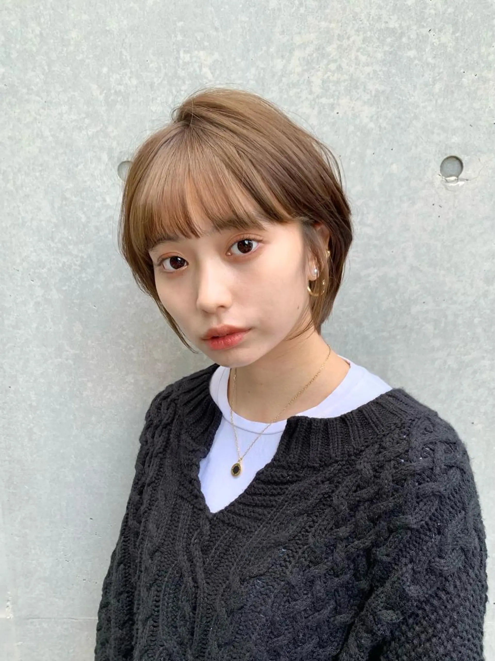 ショート 銀座/ショート/ ショートボブ広瀬のヘアスタイル