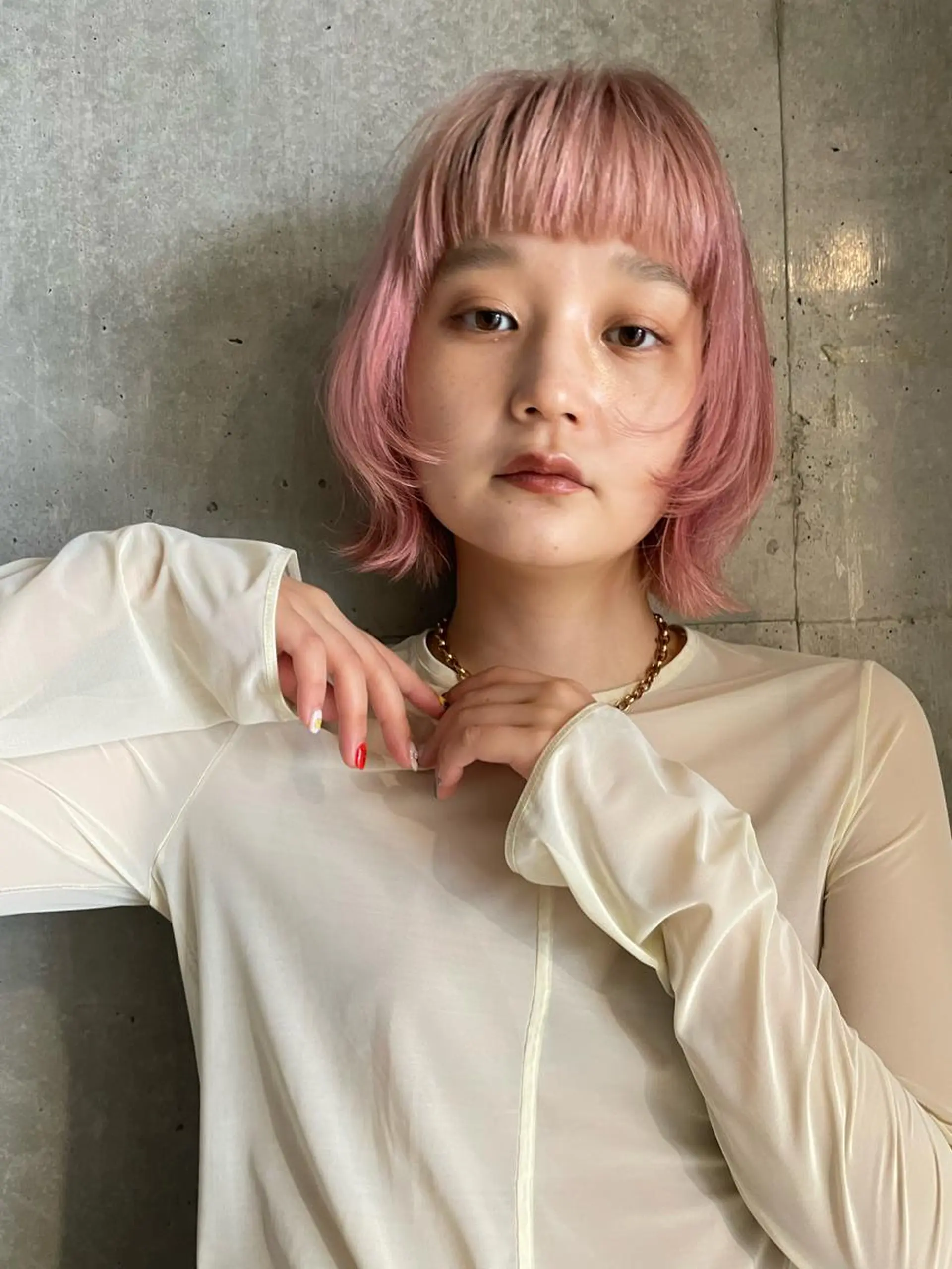 ショート カラー カット ヘアカラー トリートメント ❤️ダブルカラー 髪質改善❤️SAYAのヘアスタイル