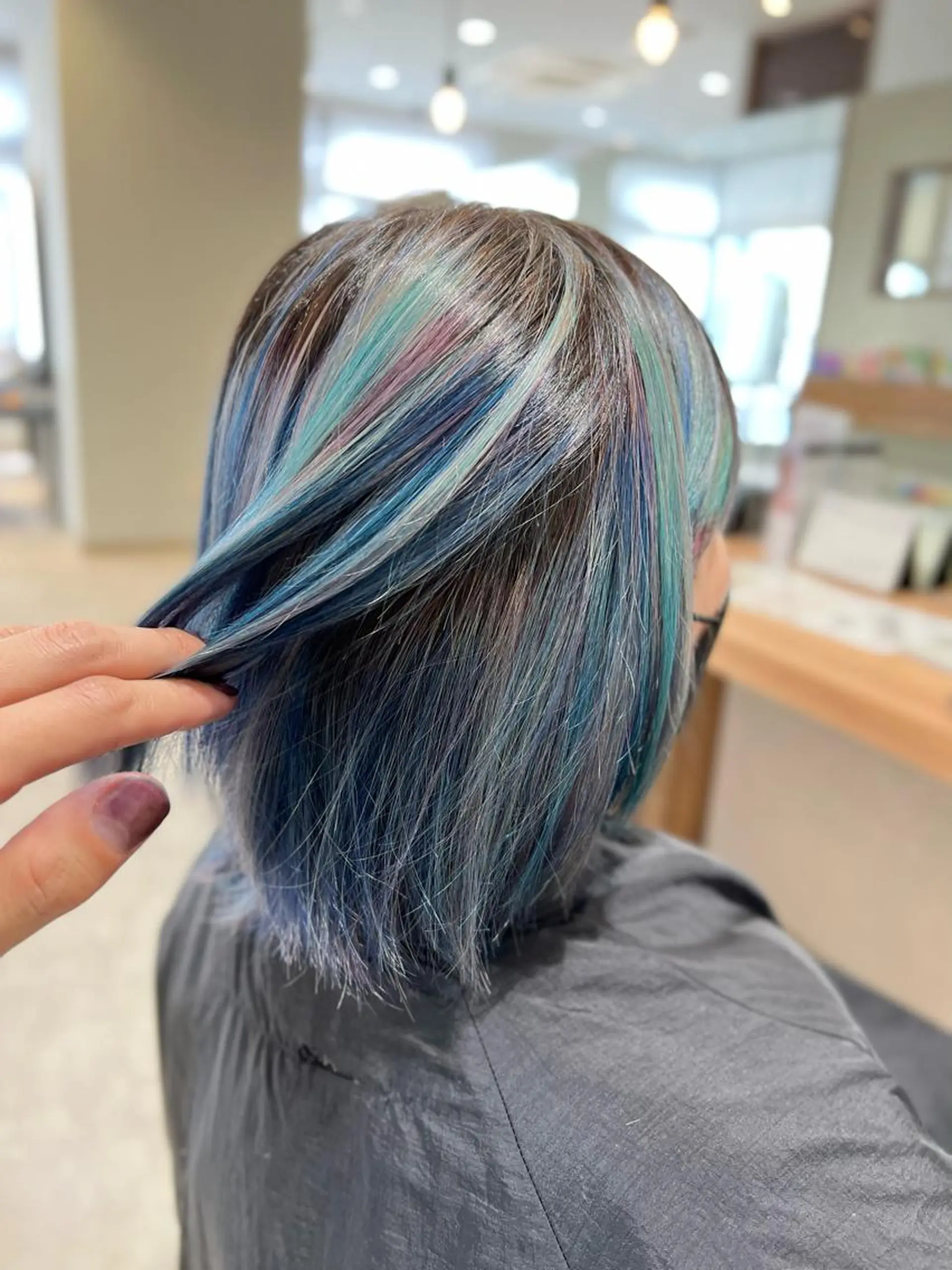 ショート カラー 💎エクステ専門店 BIZE梅田🇰🇷のヘアスタイル