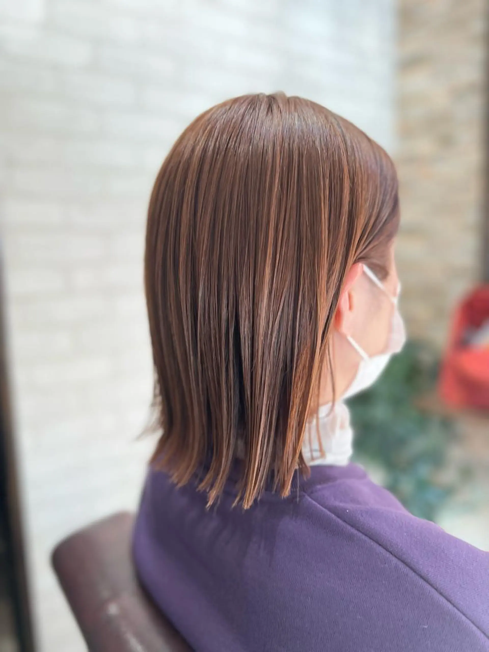 ショート カラー オレンジ 多賀 順平のヘアスタイル