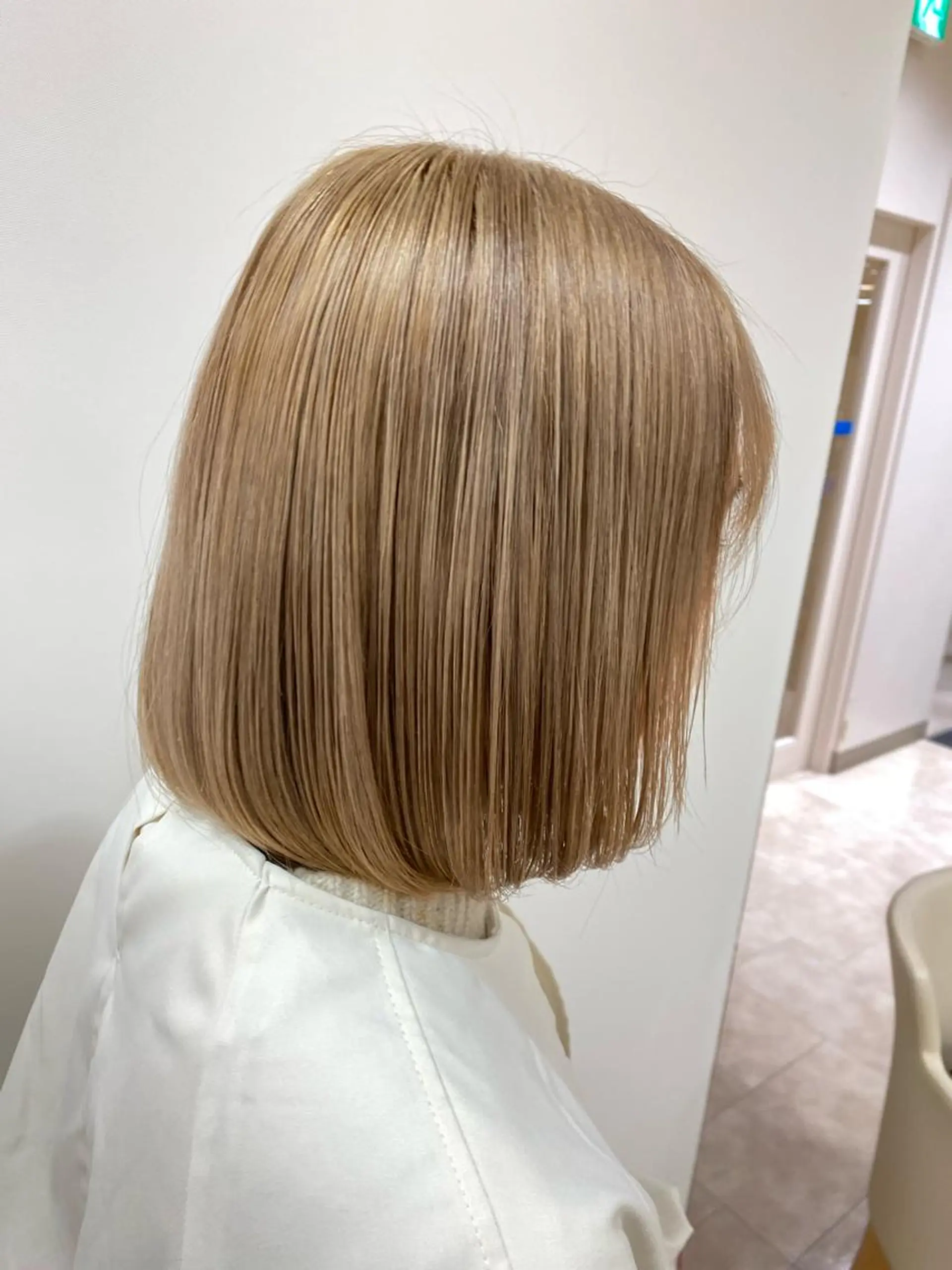 ショート カラー ハイトーン/ウルフ /レイヤー/坂野幸伸のヘアスタイル