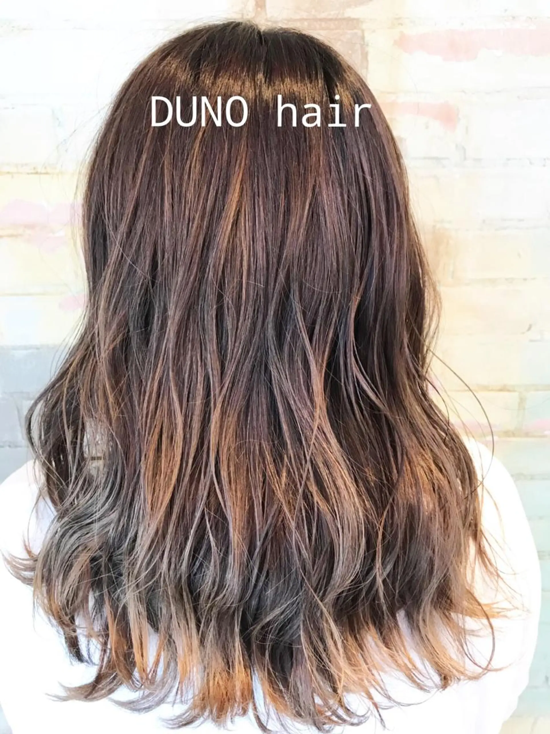 ミディアム カラー バレイヤージュ レイヤーカット 村阪 由美子のヘアスタイル