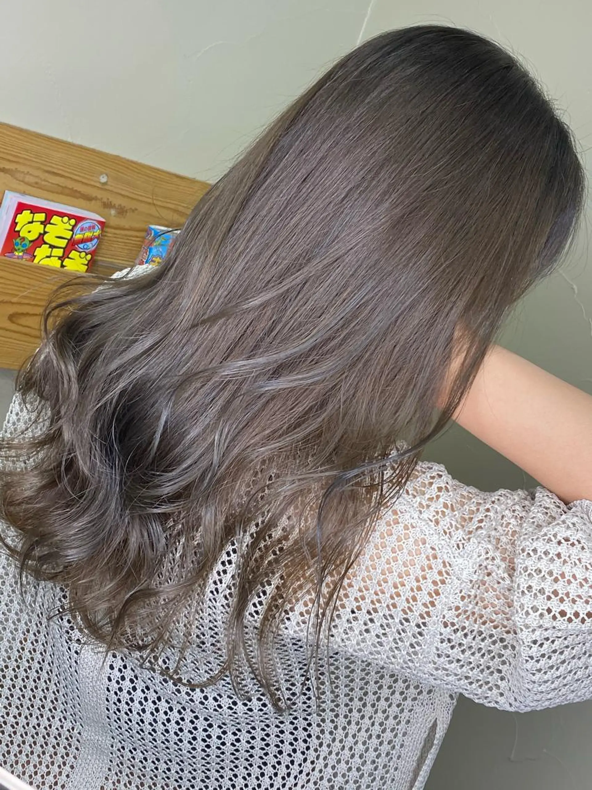 セミロング ヘアカラー トリートメント 寺門 拓馬のヘアスタイル