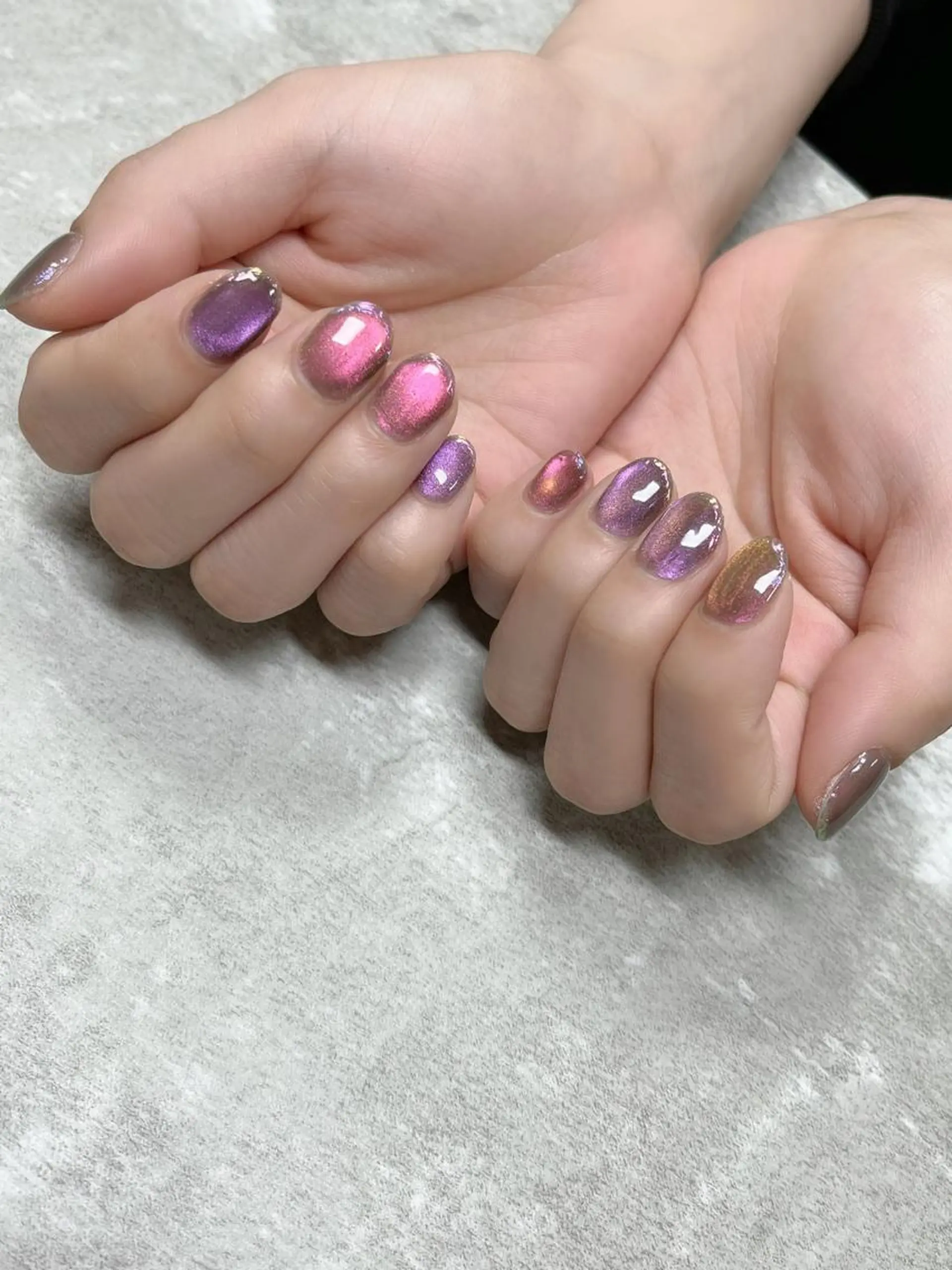 ネイル ハンドネイル Protea ❁⃘*.ﾟ清家 美穂のネイルデザイン