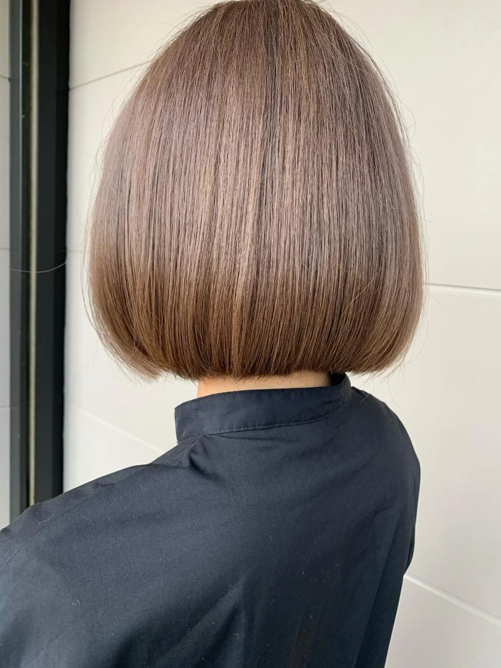 ミディアム ジゼル小倉谷内尾祐音 ケアブリーチのヘアスタイル