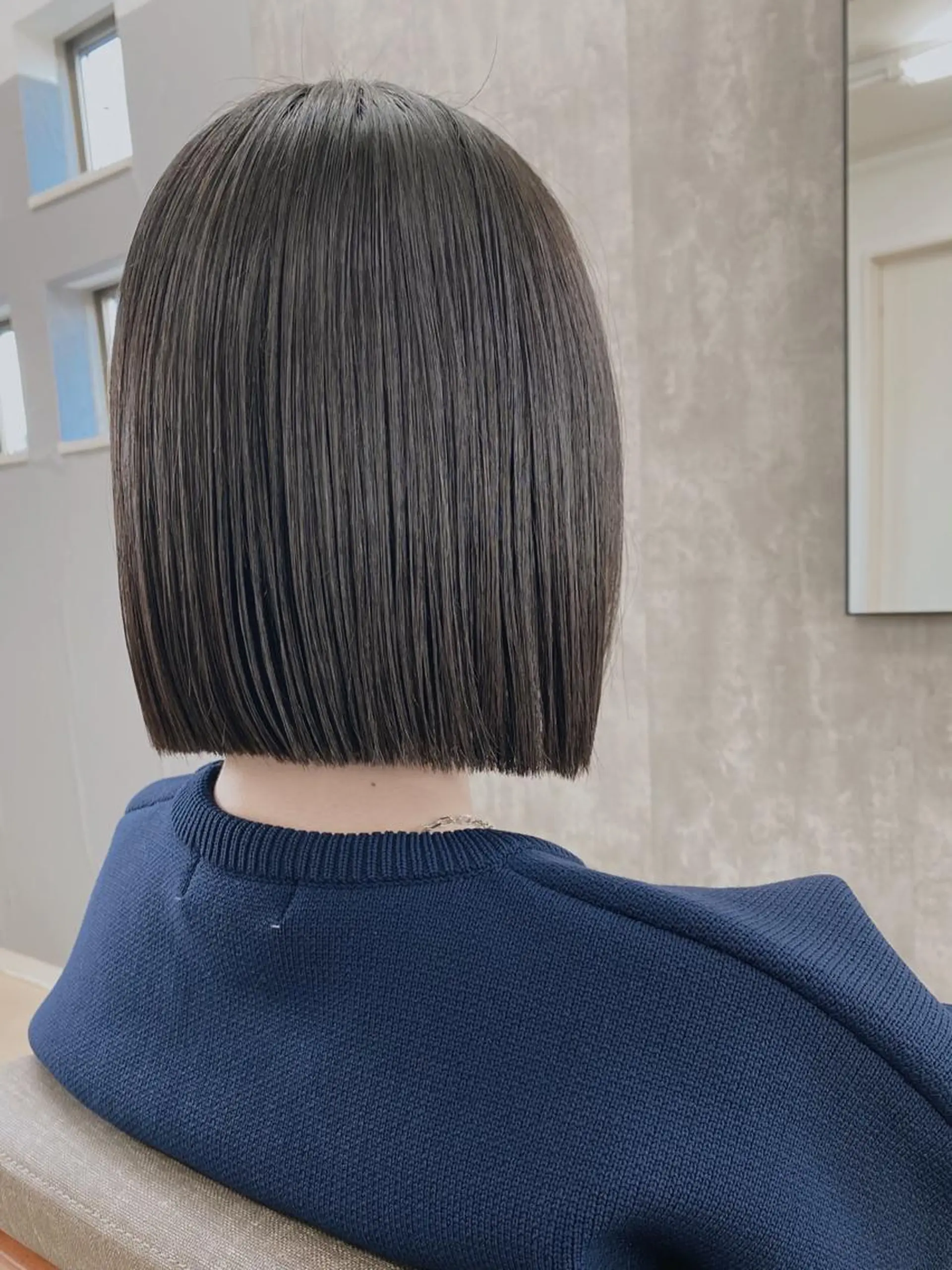 ショート 縮毛矯正 1席のみの 美容室IKKIのヘアスタイル