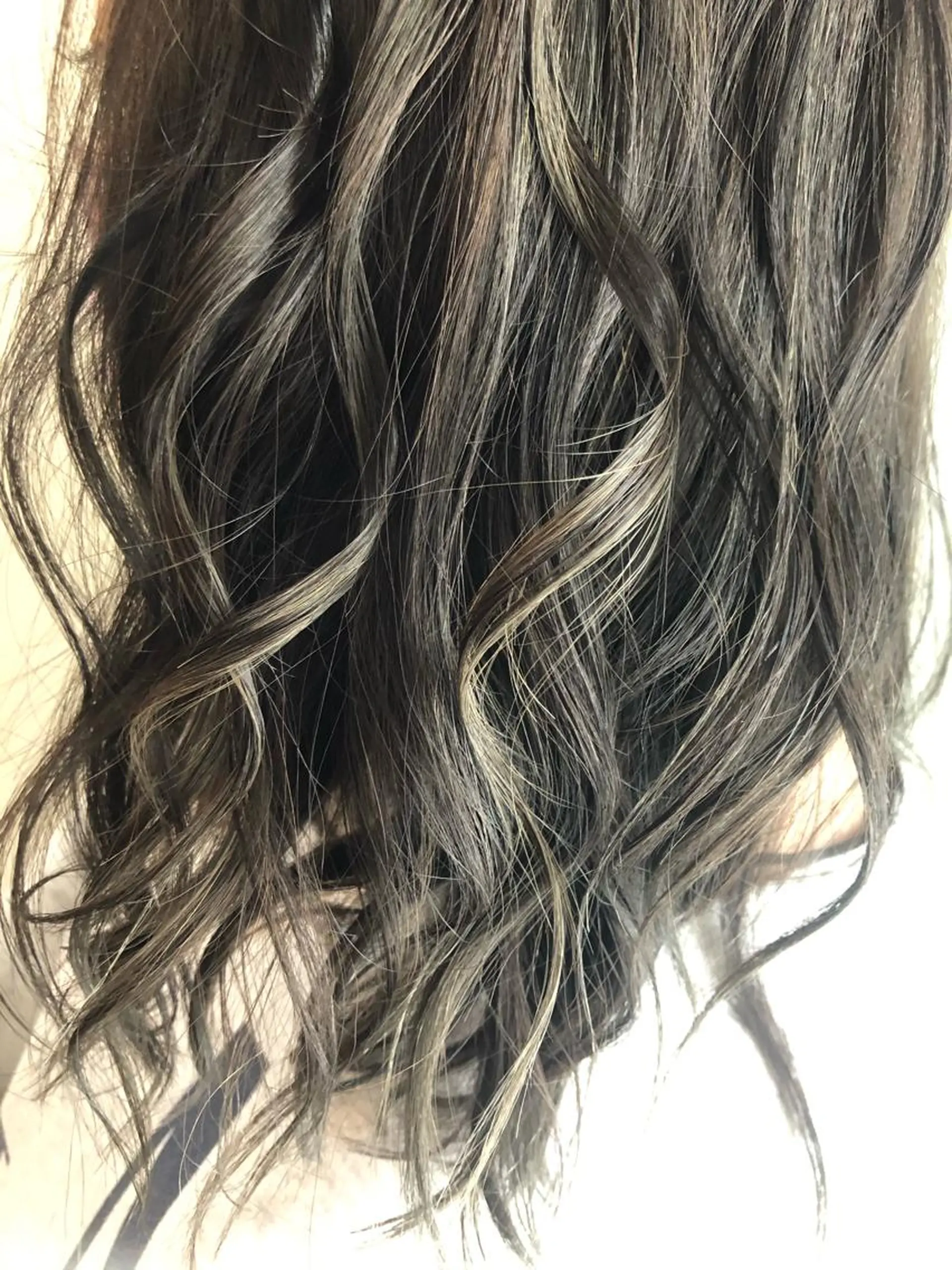 セミロング カラー ヘアアレンジ 🍀アレンジ簡単ヘア ☘️石田万里奈🍀のヘアスタイル