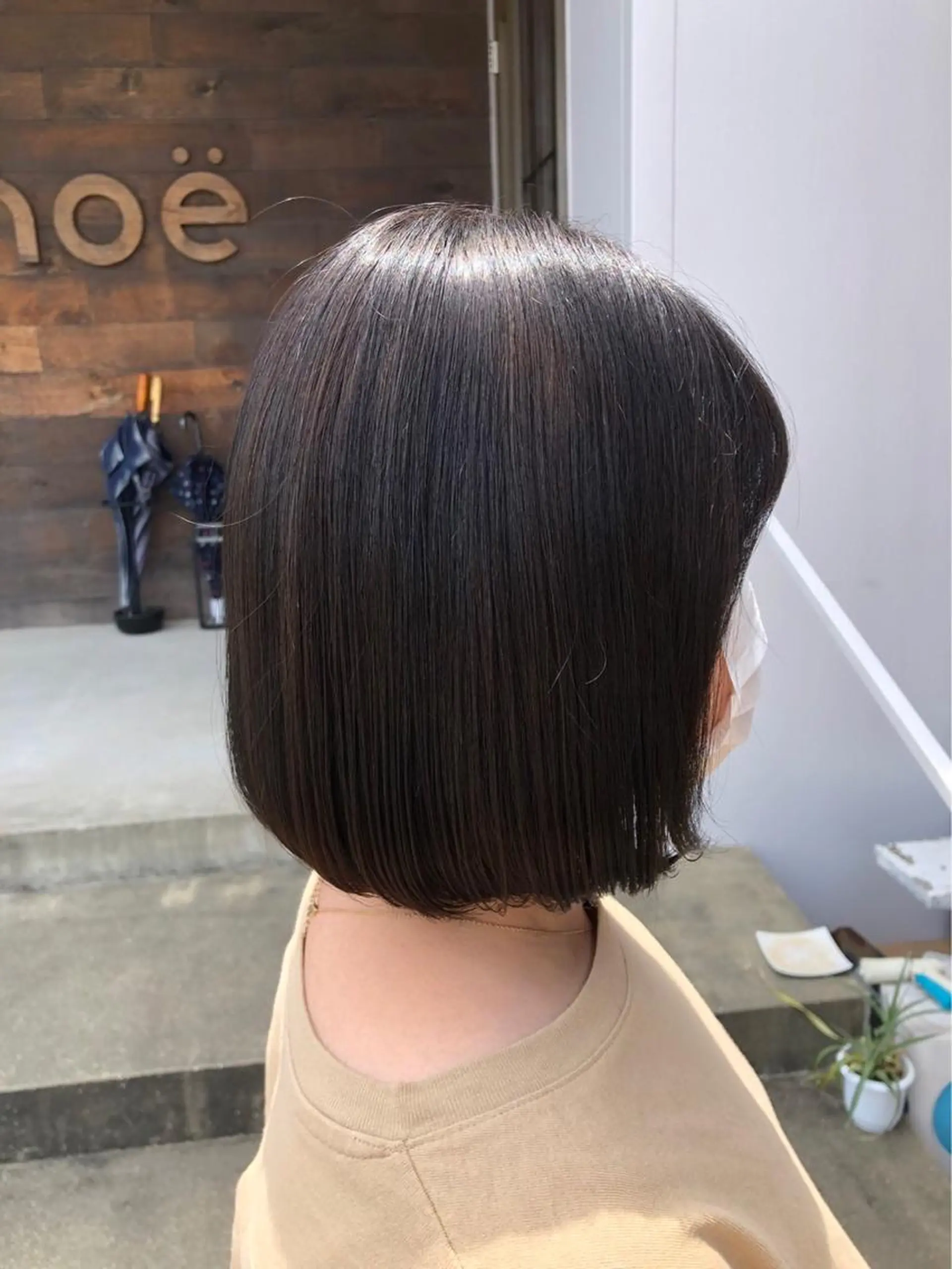 ショート カラー ボブ 似合わせカット 🌈カノエ矢原店 レッスンモデル募集中のヘアスタイル