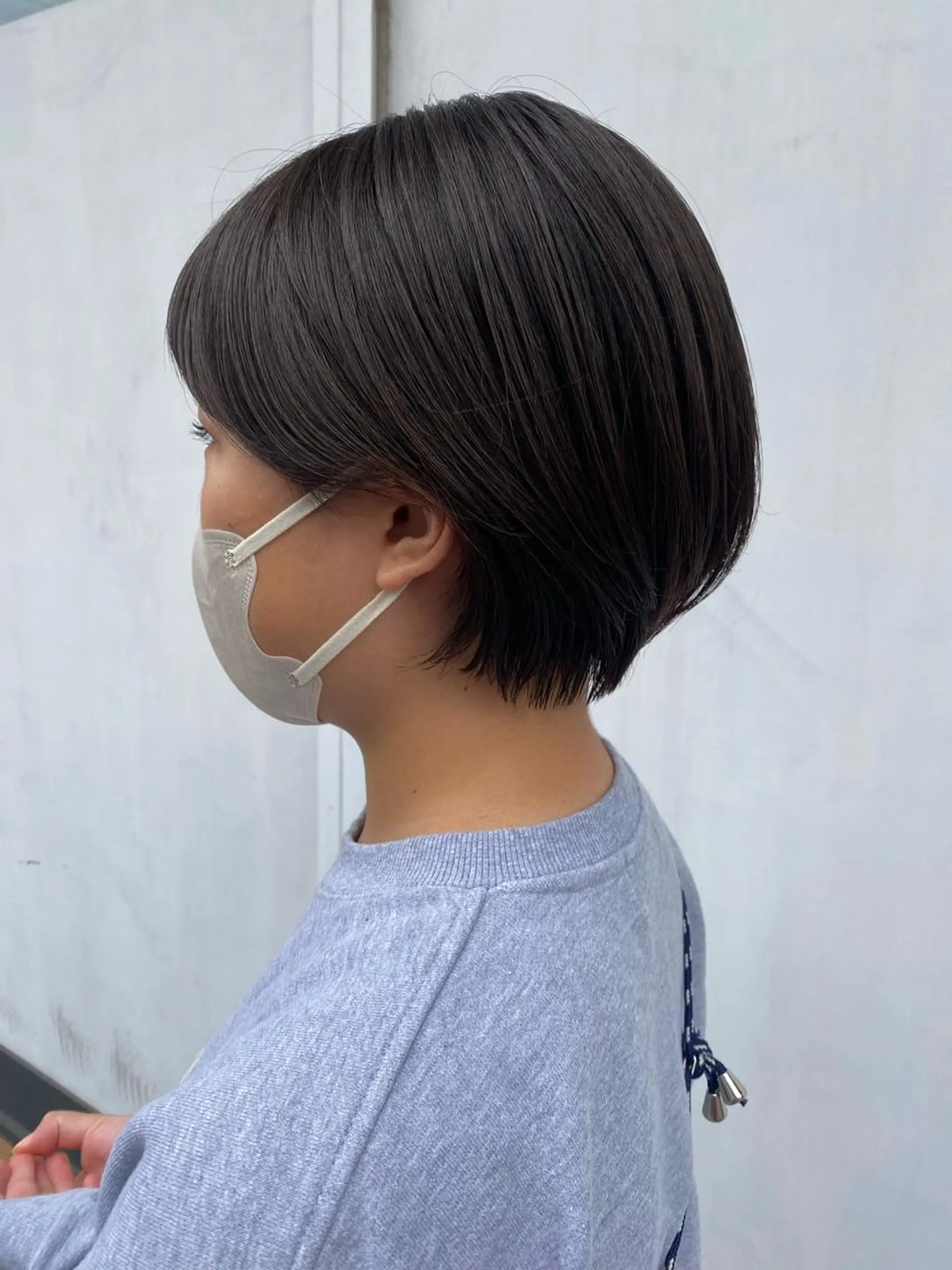 ショート 米元 春奈のヘアスタイル