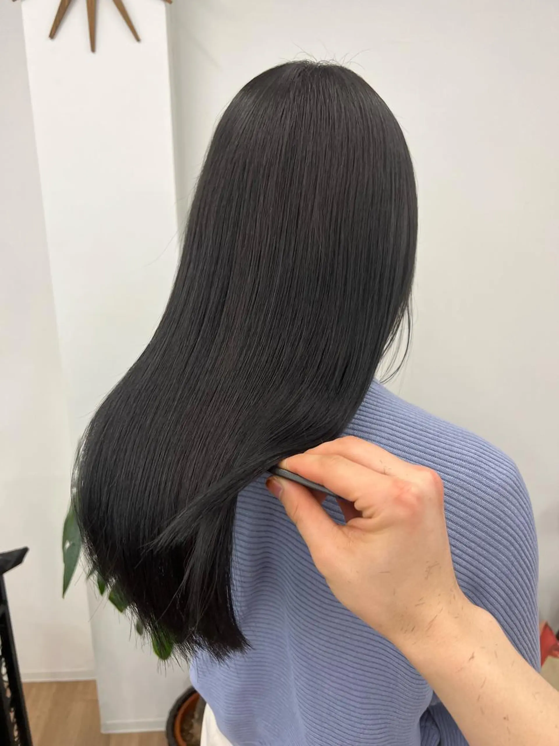 カラー アッシュ ベージュカラー 黒髪 ブリーチ ブロンド ヘアカラー エクステ ユウハウス/ ryousukeのヘアスタイル