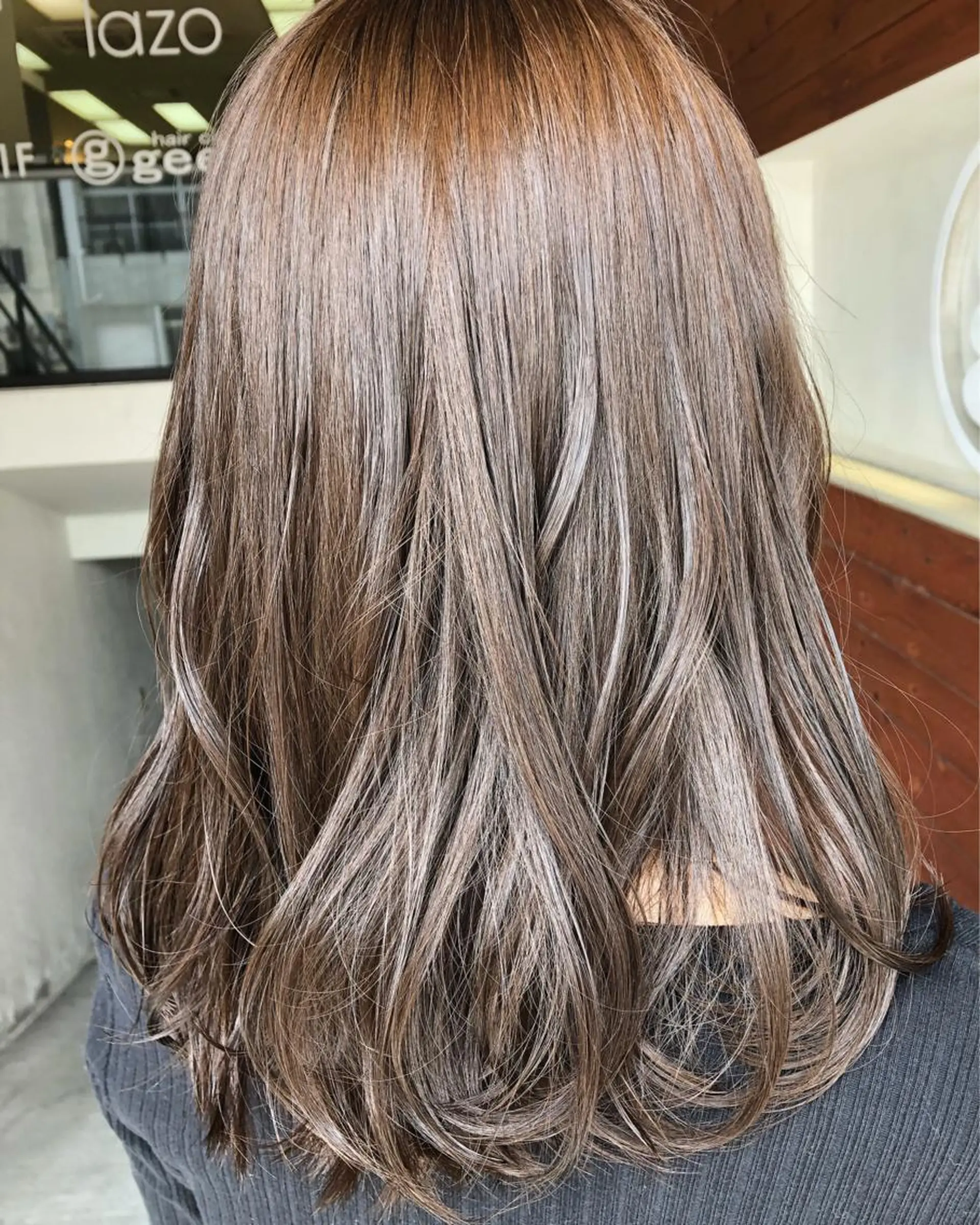 ミディアム 松本 剛成のヘアスタイル