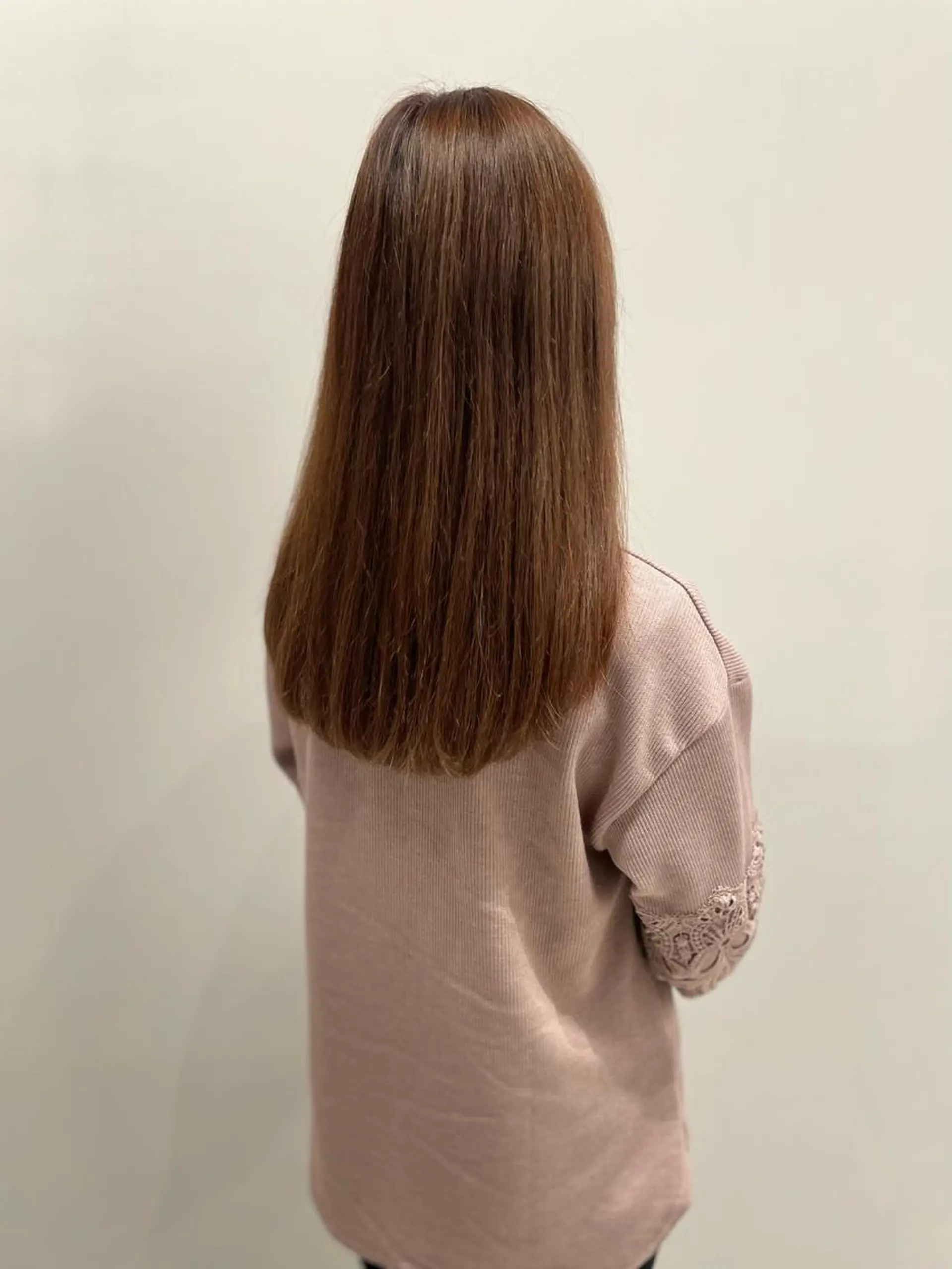 ロング 髪質改善✨透明感カラ ー🌈シエルブルーのヘアスタイル