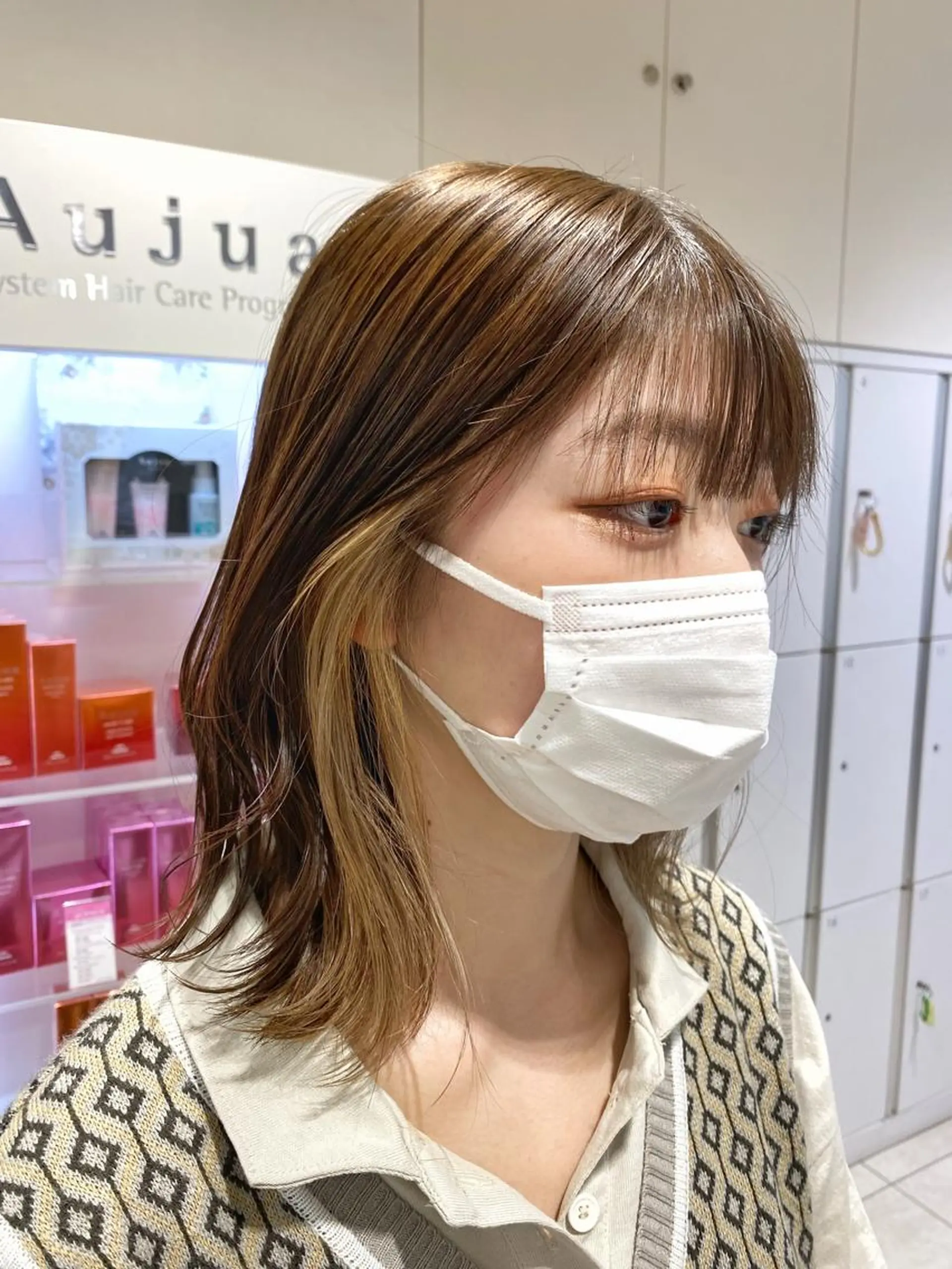 ショート カラー ブリーチ指名No.1 Daikiのヘアスタイル