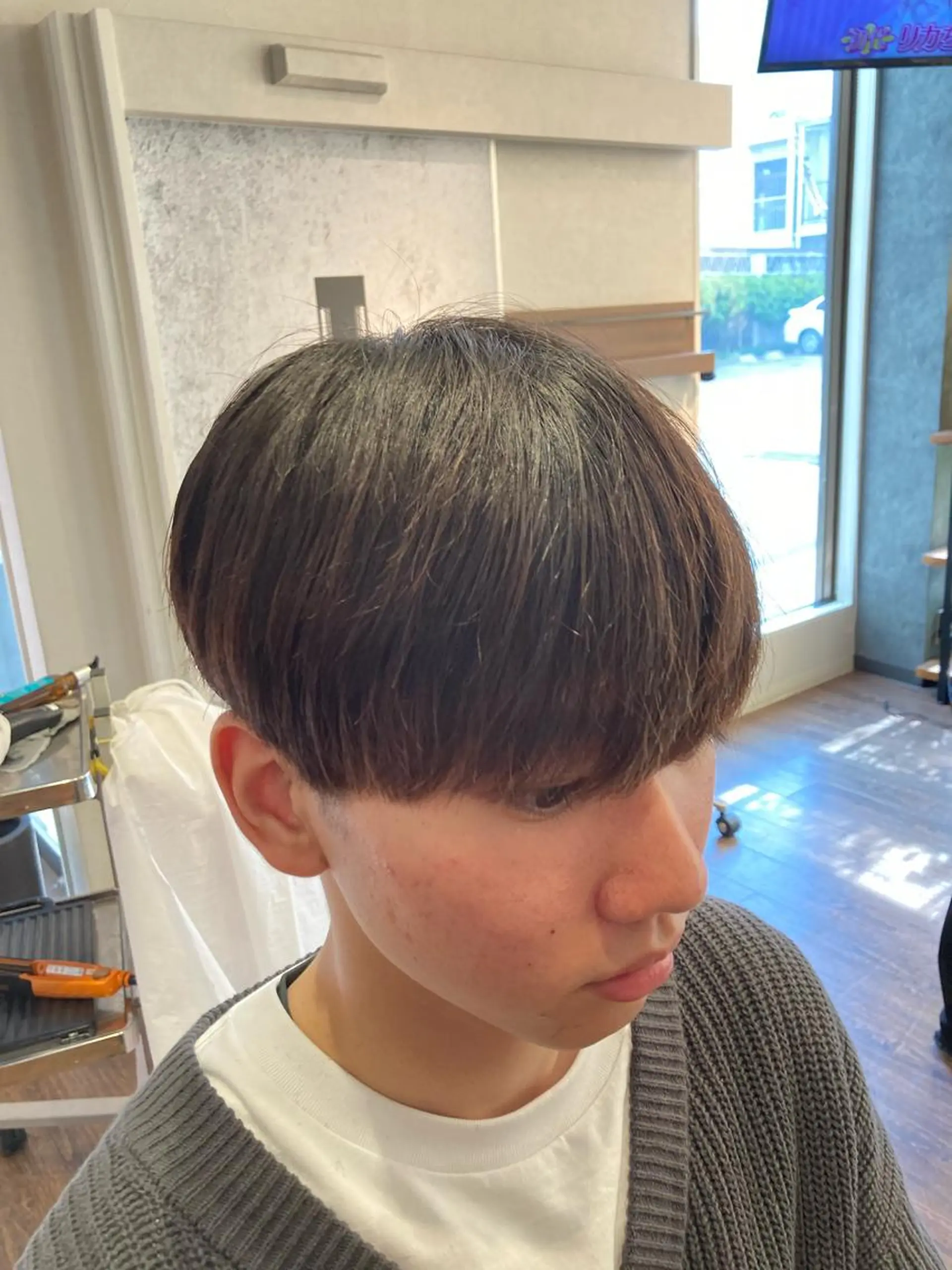 ショート メンズ マッシュ 橋本 和弥のヘアスタイル