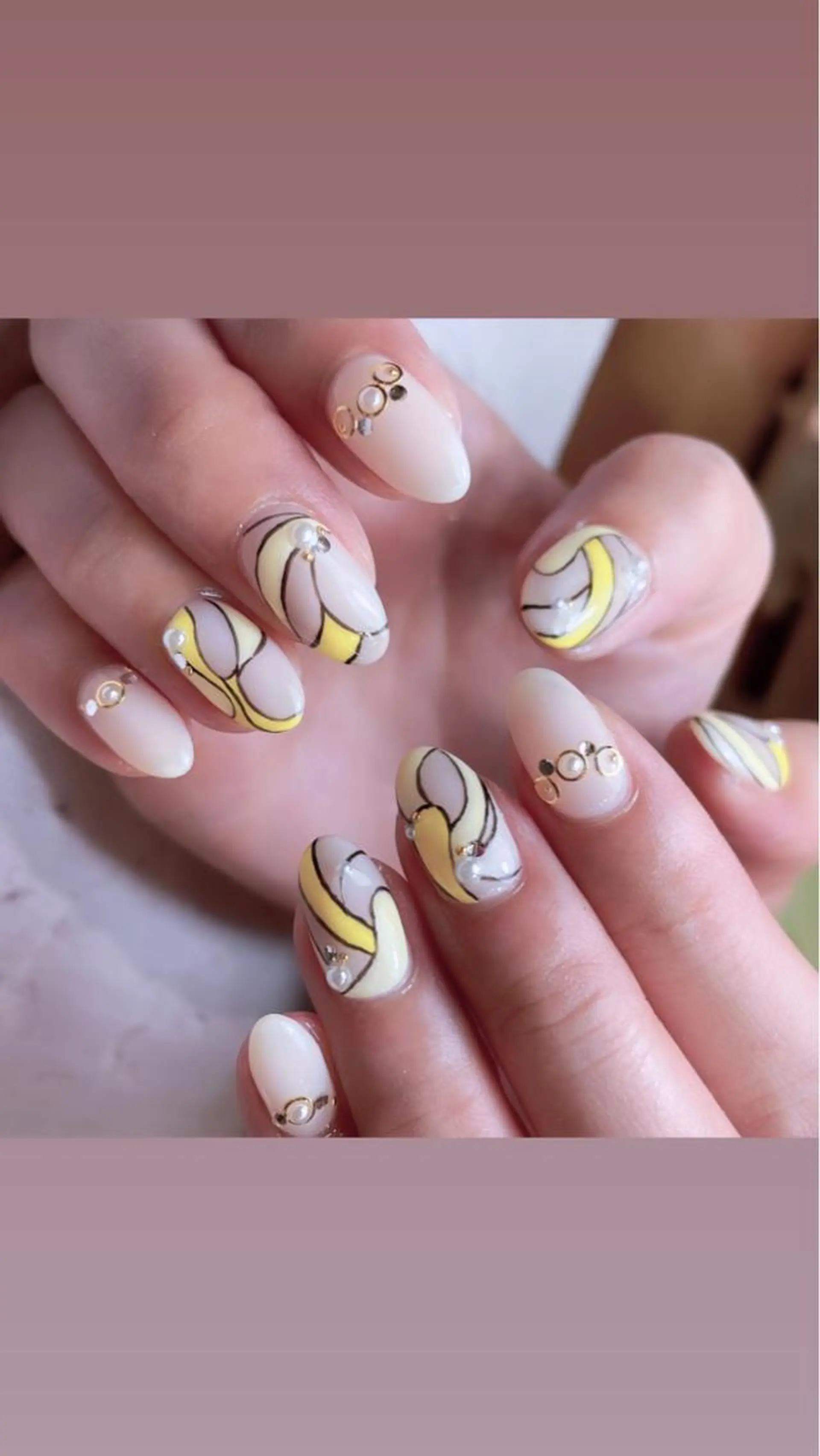 ネイル ハンドネイル nail&eyelash mate所属・京都/東向日/桂 ayumiのネイルデザイン