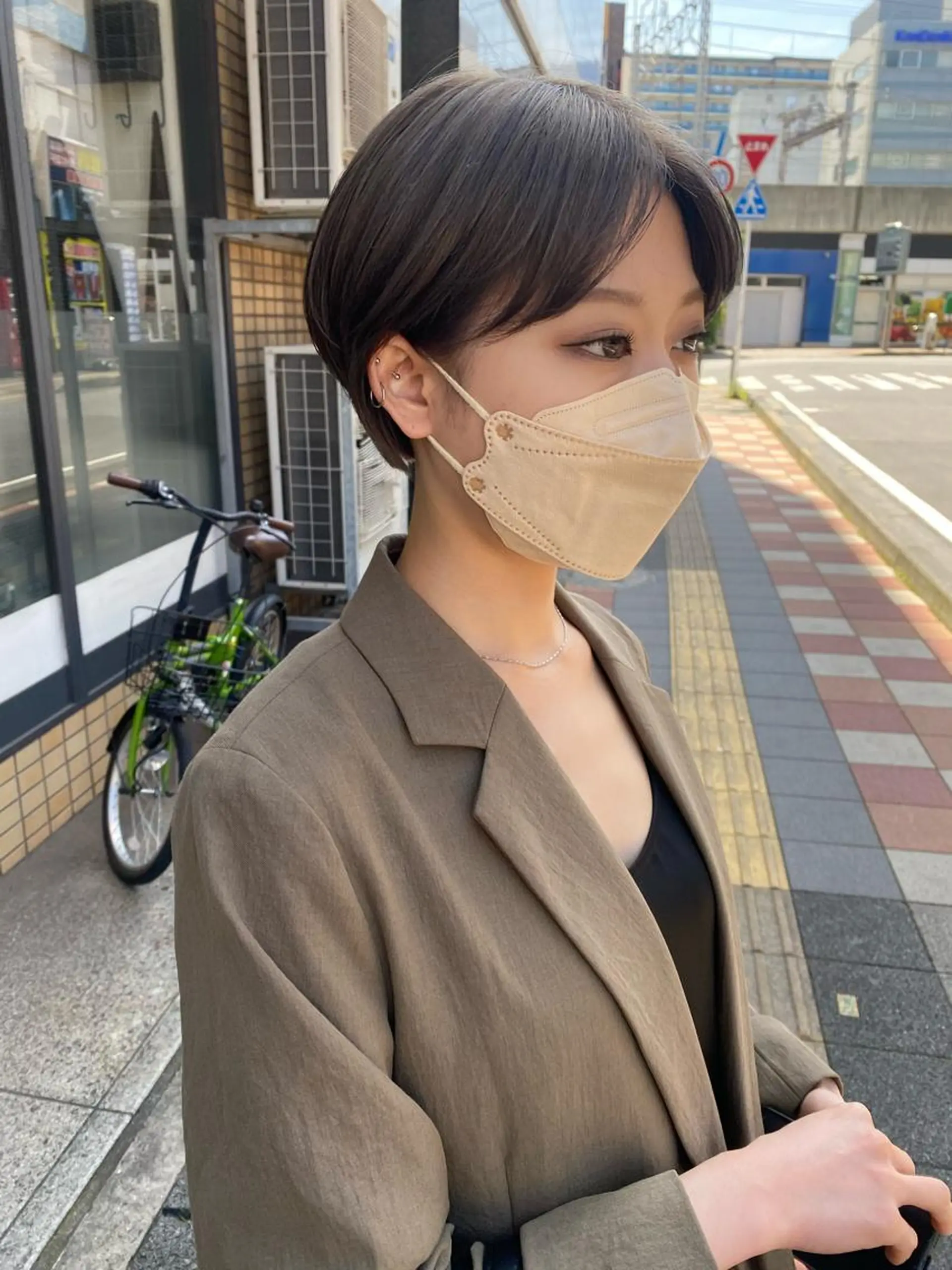 ショート 小林 朋花のヘアスタイル