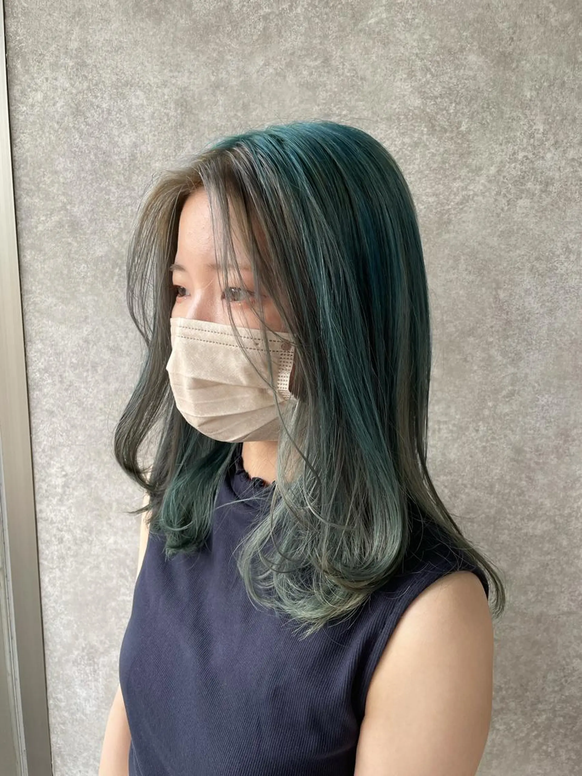 セミロング カラー 🫧ヒシダアキ taboo.i🫧のヘアスタイル