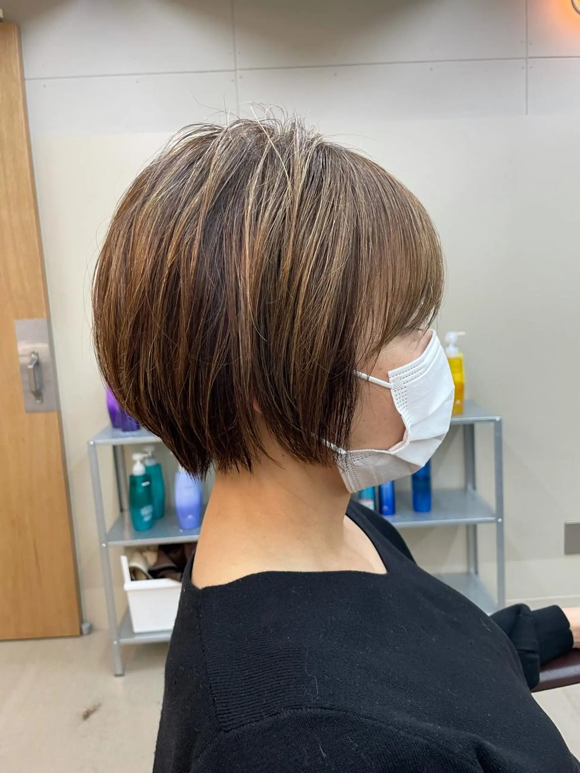 ショート ショートヘア カット ヘアカラー トリートメント 伊達山 瑠稀哉のヘアスタイル