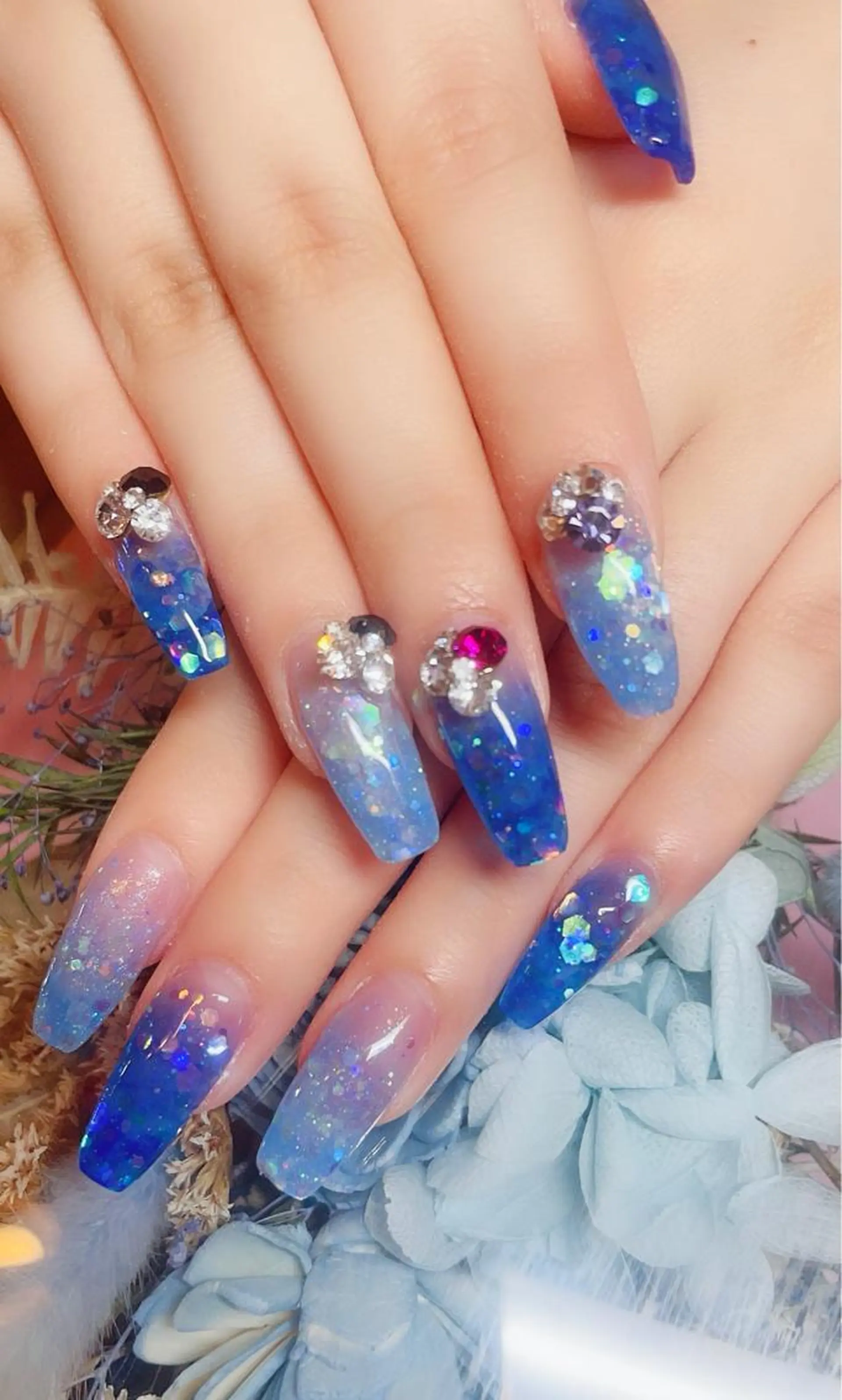 ネイル スカルプネイル fleur nailのネイルデザイン