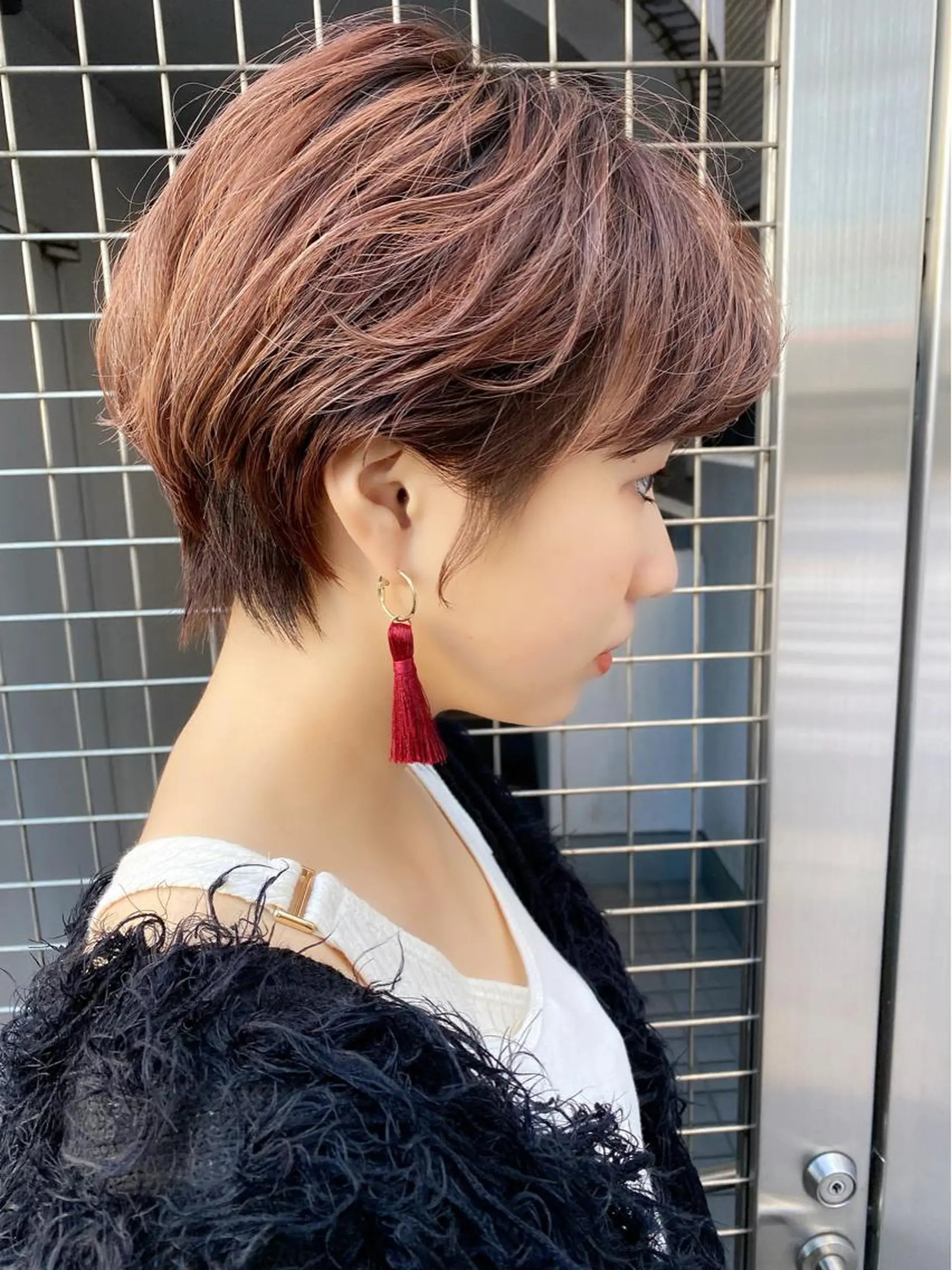 ショート 三鷹で1番ショート ボブをカットする新谷のヘアスタイル