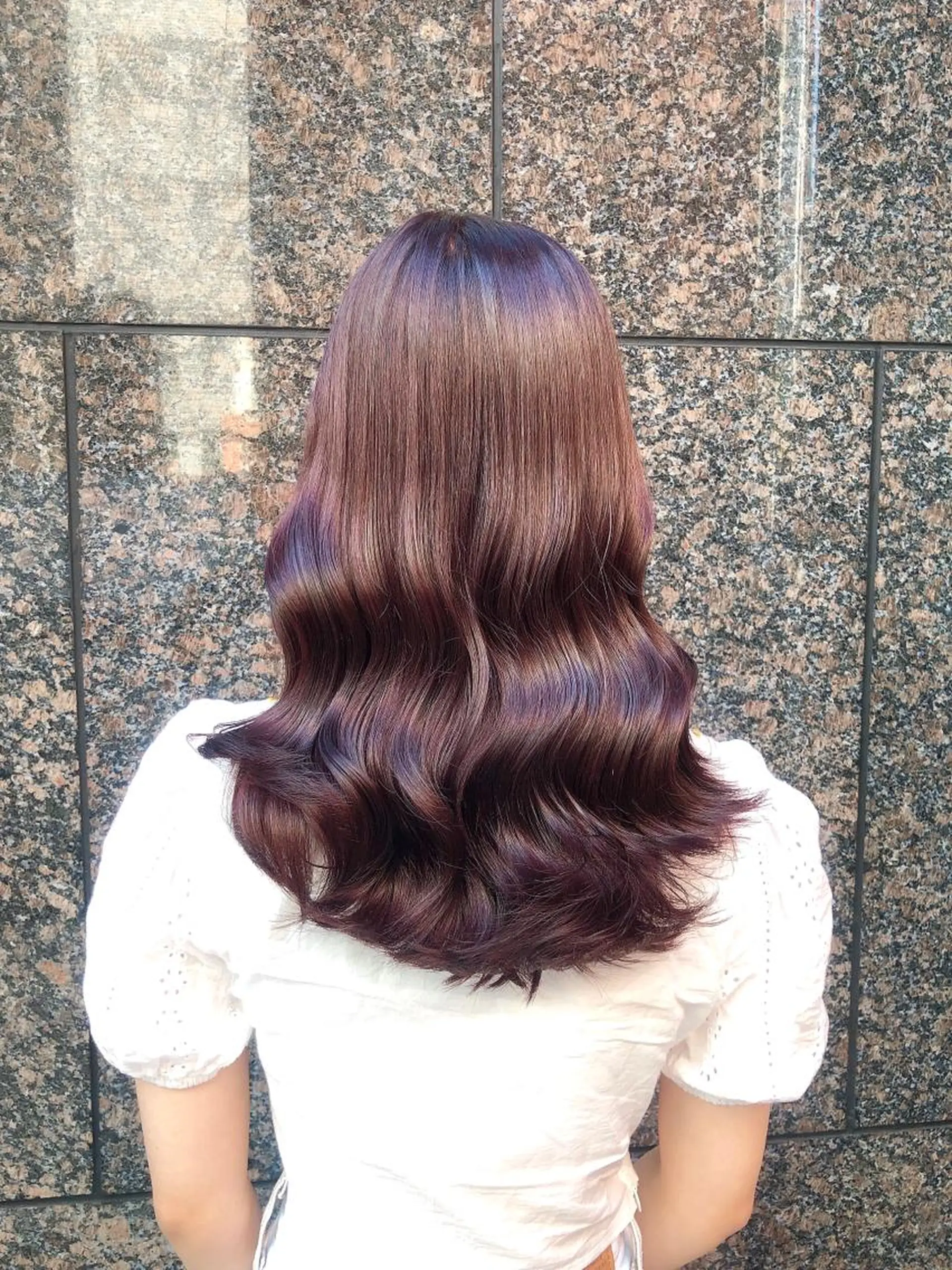 セミロング カラー セミロングパーマ トリートメント カット ヘアカラー トリートメント 縮毛矯正/ 髪質改善/浅見拓哉のヘアスタイル