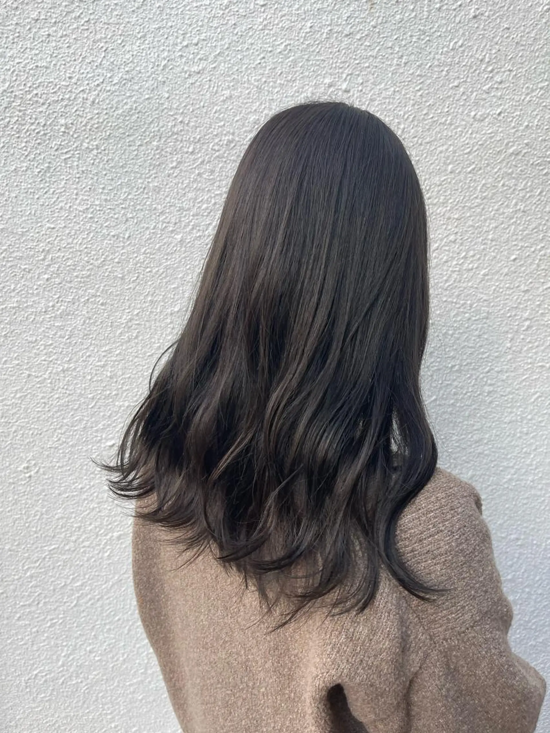 ロング カラー 中堀 遥のヘアスタイル