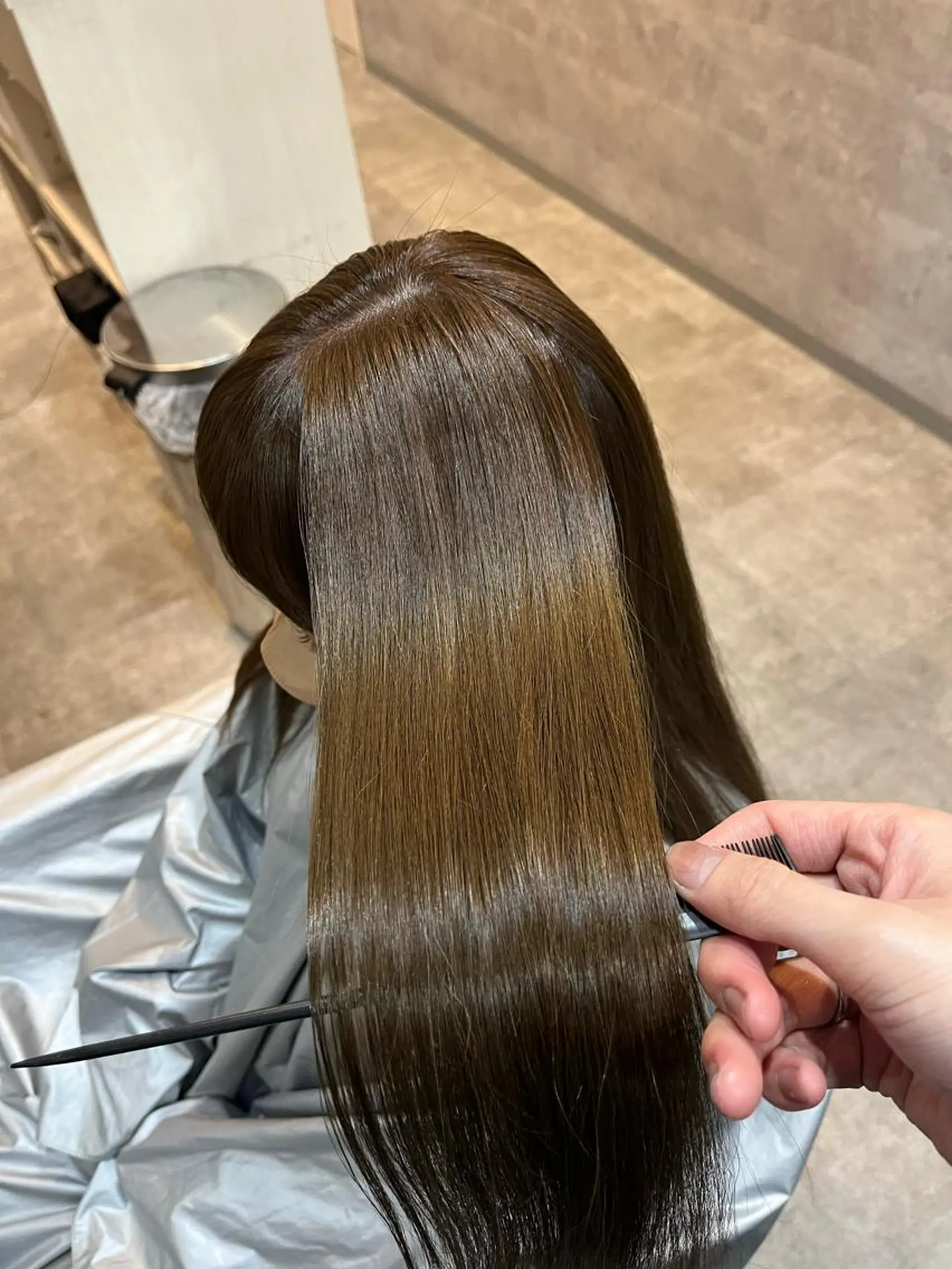 ロング カラー パーマ ヘアアレンジ ネイル マツエク・マツパ ダブルカラー 新宿のヘアスタイル