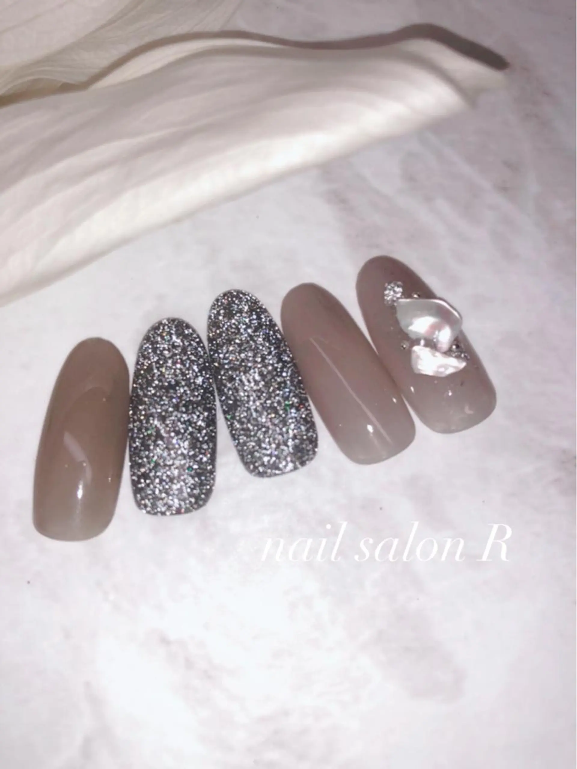 ネイル フラッシュネイル nail salon Rのネイルデザイン