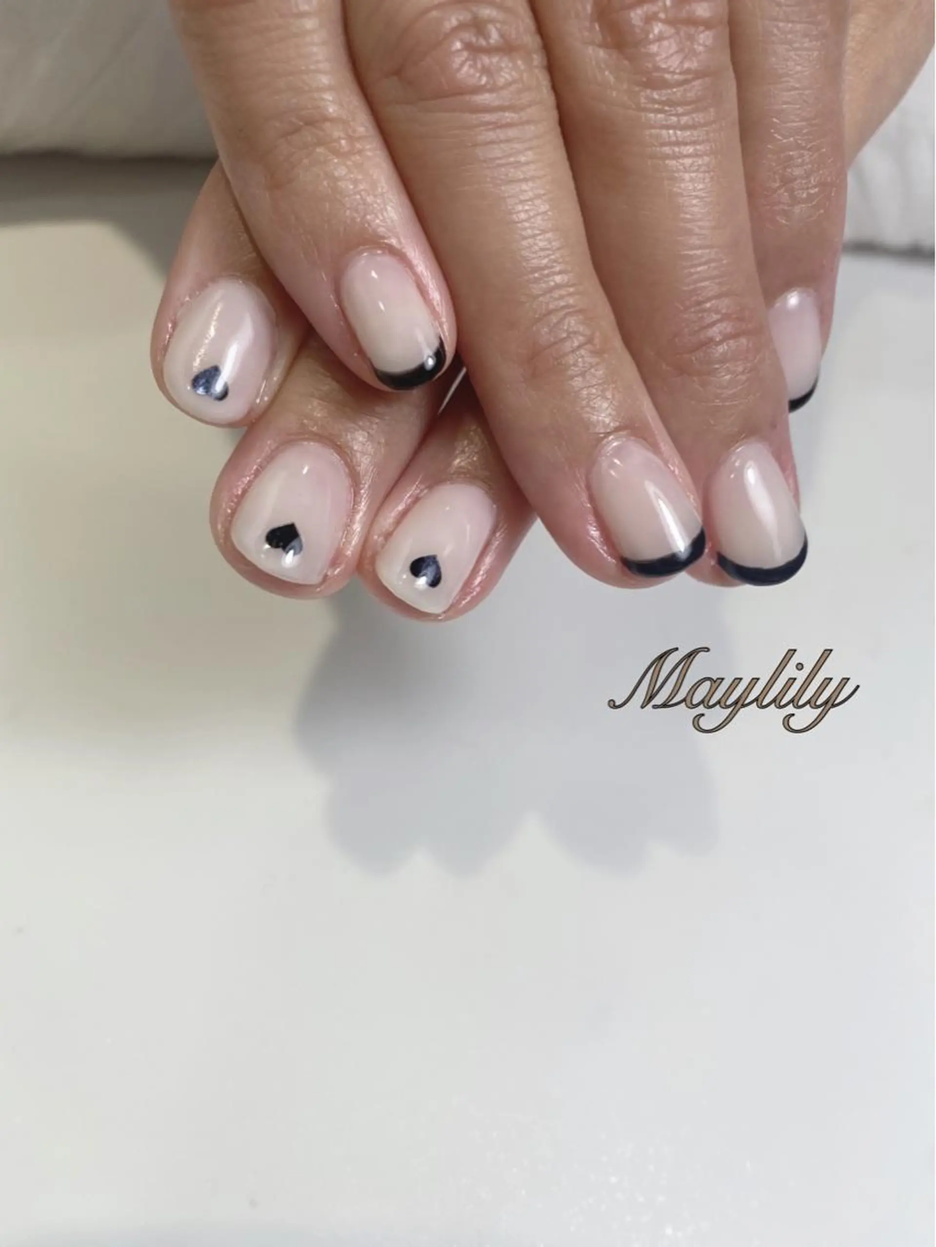 ネイル 持ち込み ハンドネイル Nail salon Maylilyのネイルデザイン