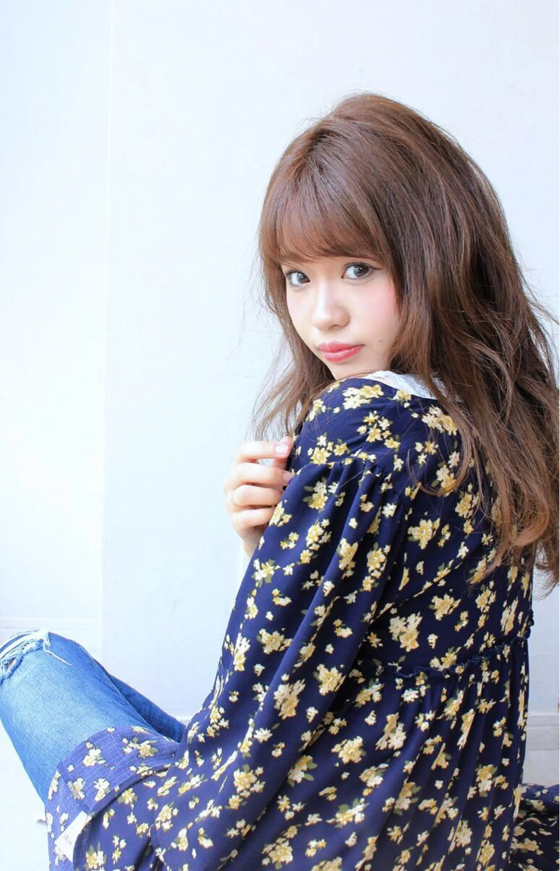 ロング 河野 薫のヘアスタイル