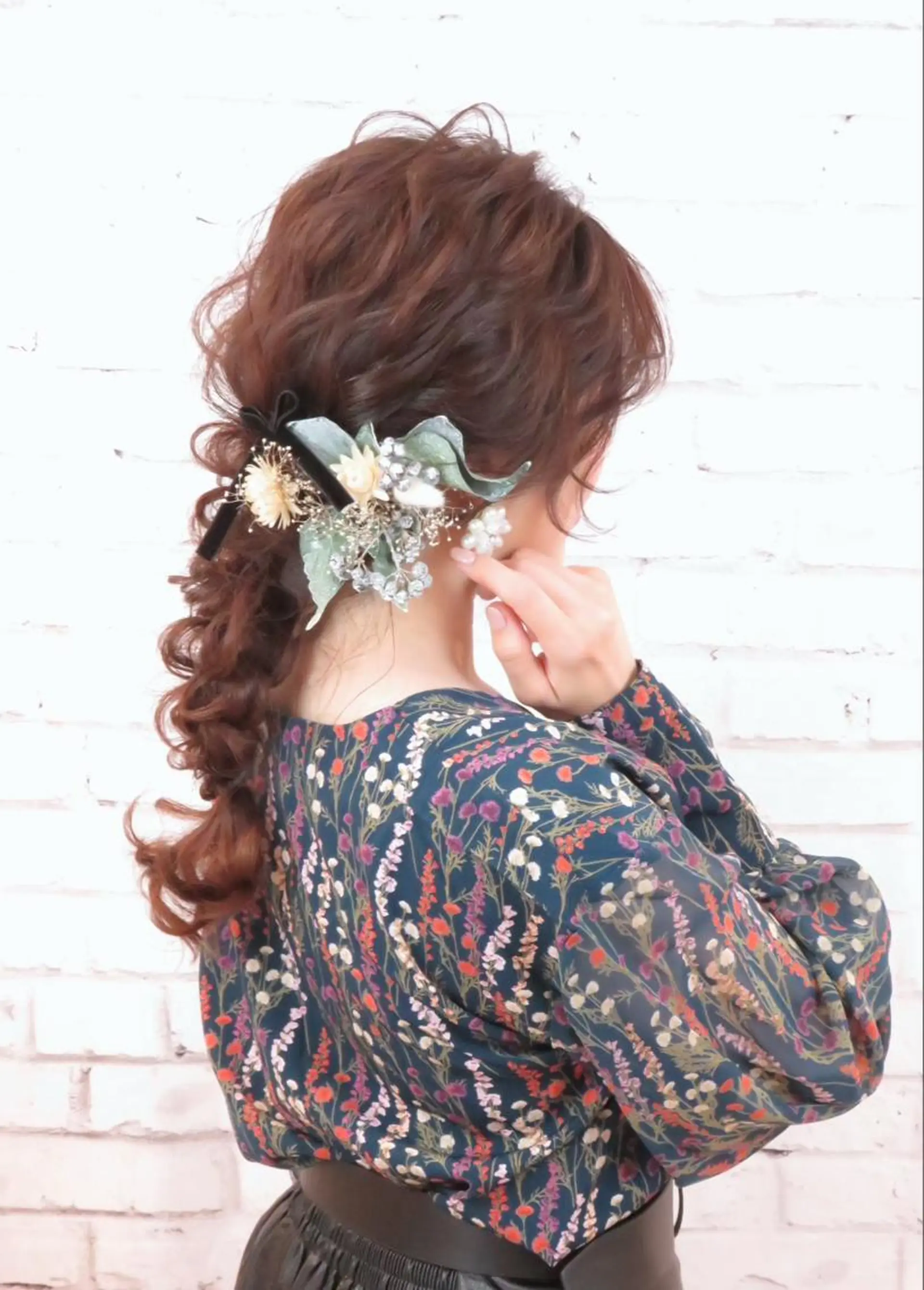 ロング ヘアアレンジ 大阪/ヘアアレンジ /似合わせset💐のヘアスタイル