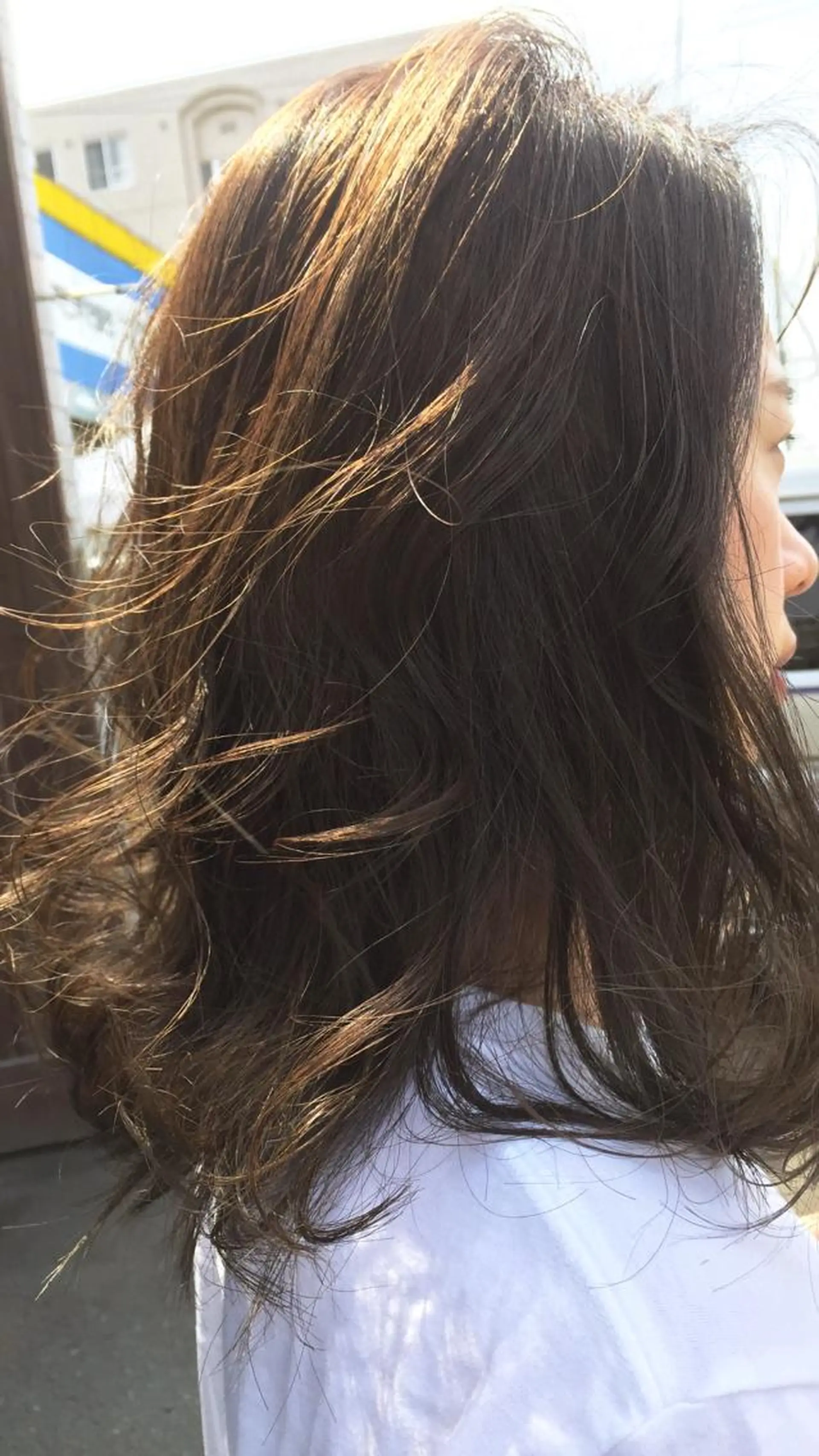 ロング カラー ベージュカラー ブリーチ 透明感カラー ハイライトカラー 外国人風カラー 齊藤 篤士のヘアスタイル