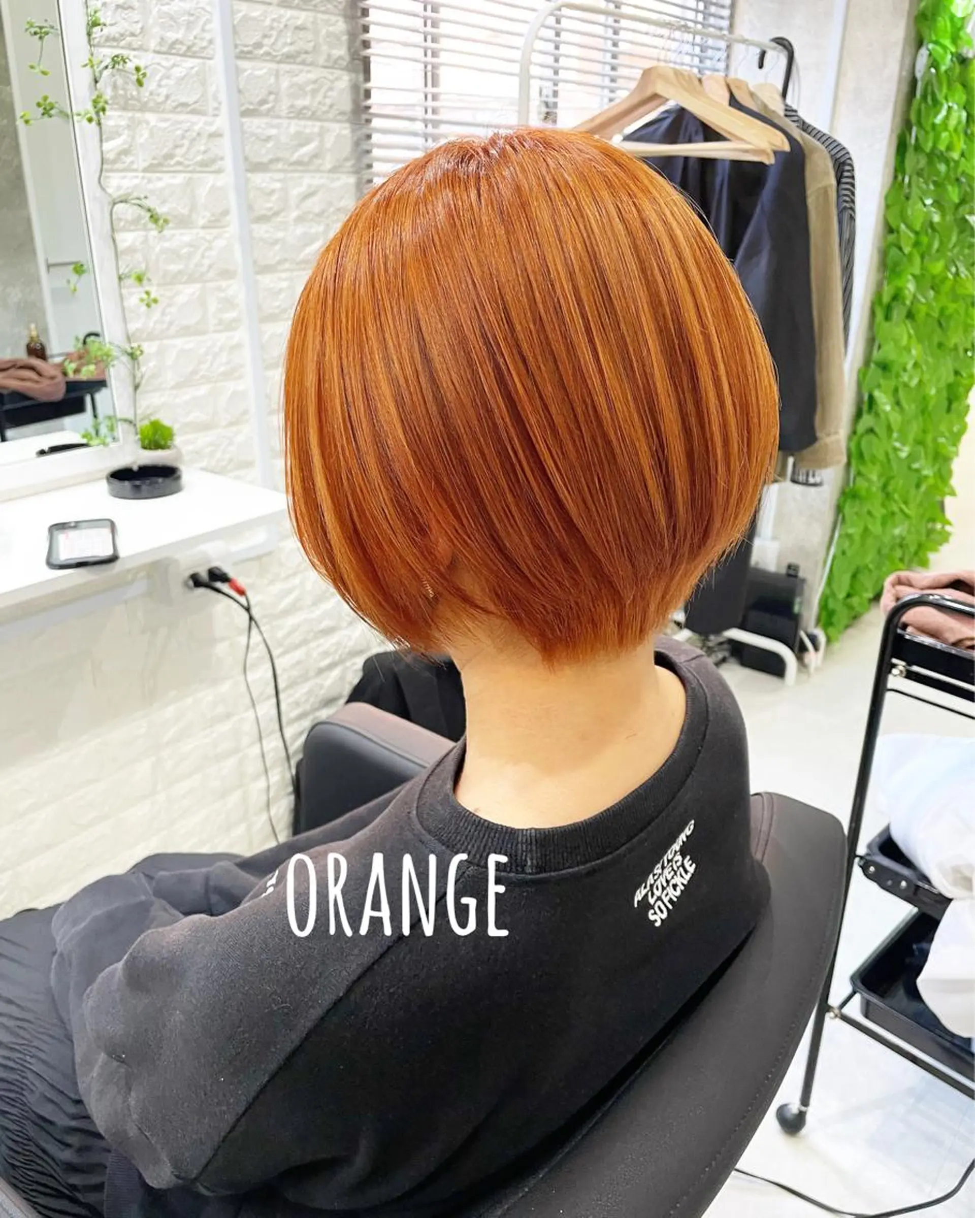 ショート カラー ヘアカラー トリートメント にしき さんのヘアスタイル