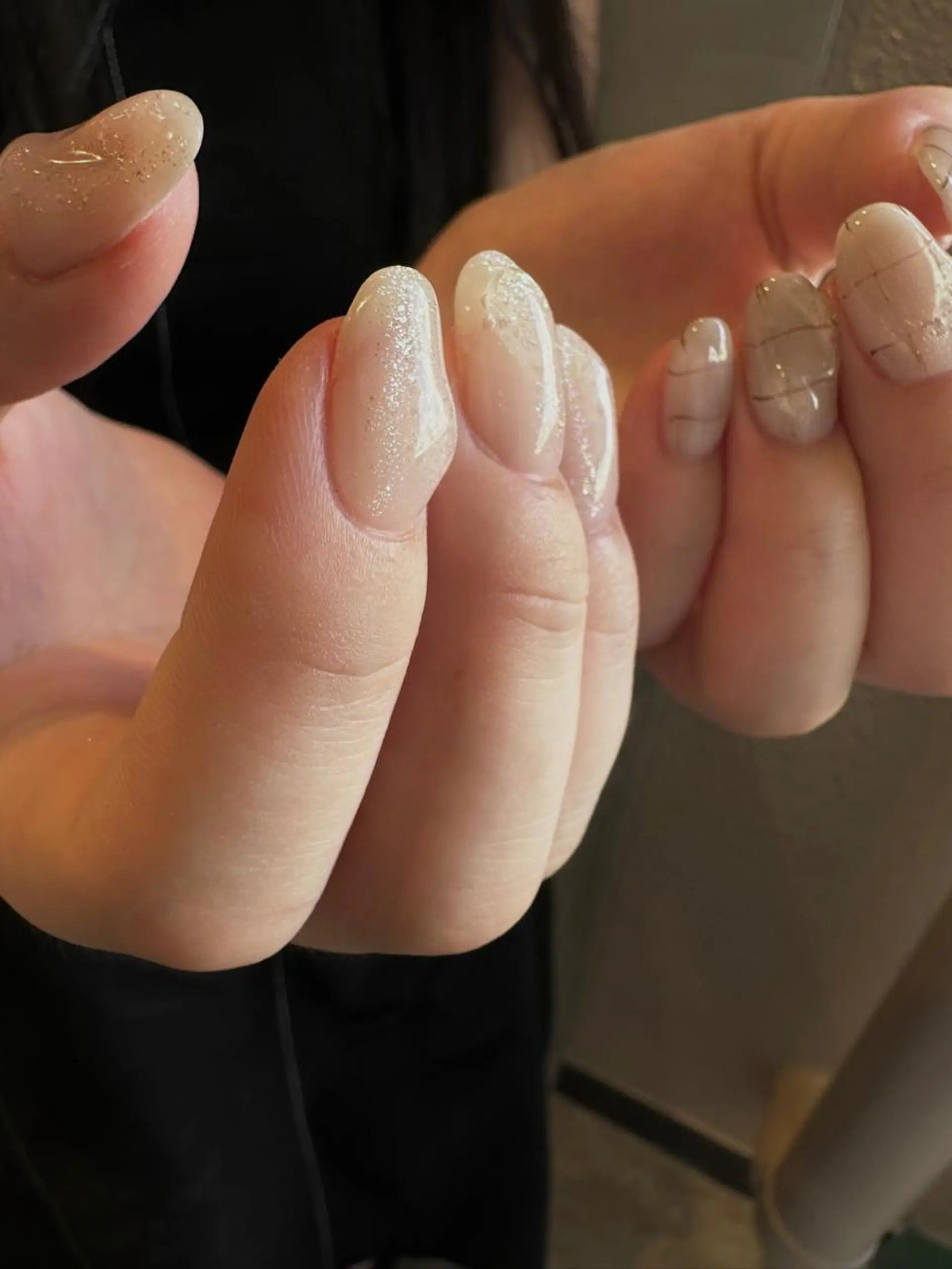 ショート カラー パーマ ヘアアレンジ メンズ キッズ ネイル マツエク・マツパ アイブロウ ハンドネイル ar. harajukuのネイルデザイン