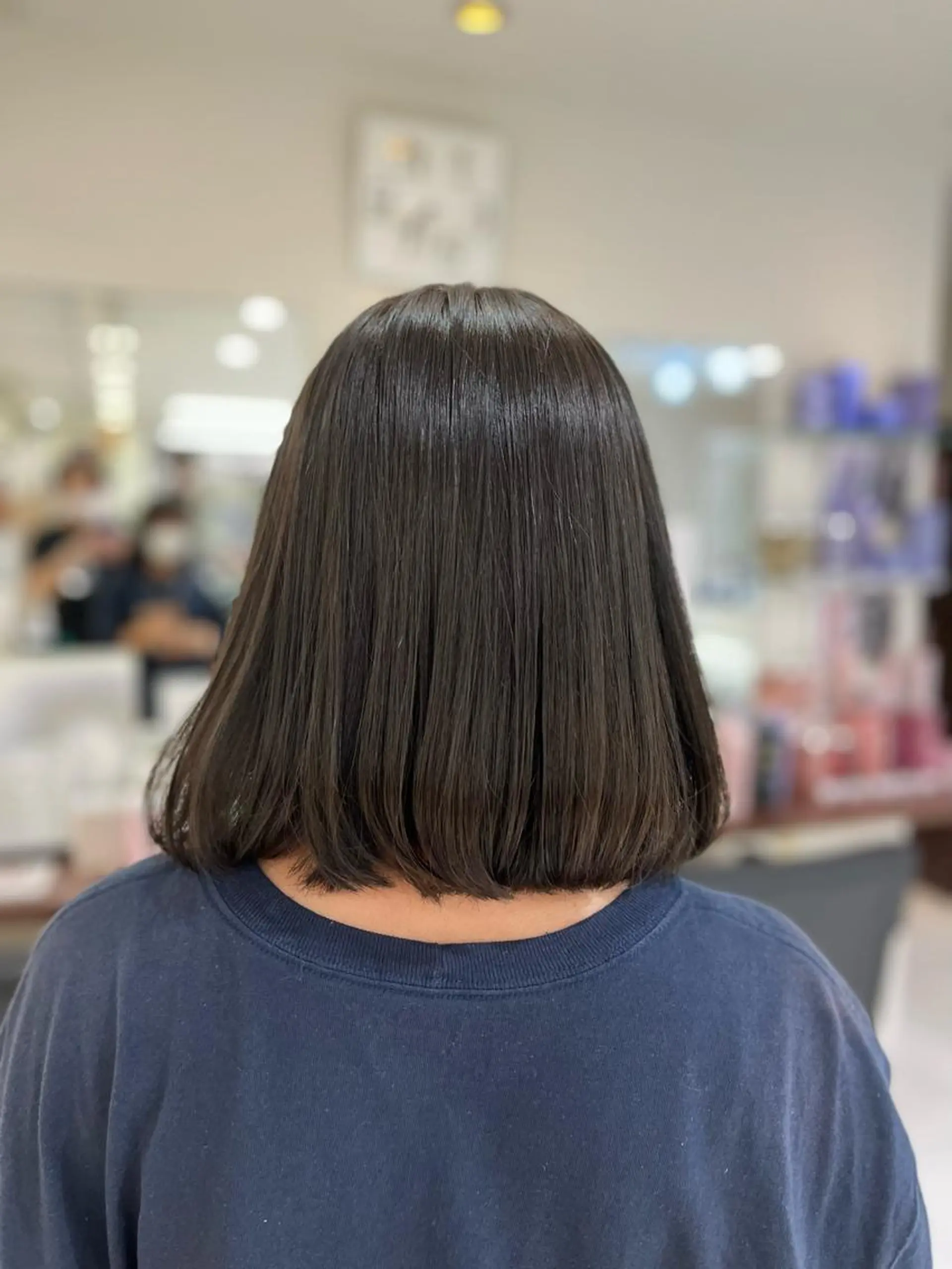 ミディアム カラー 小野 達己のヘアスタイル