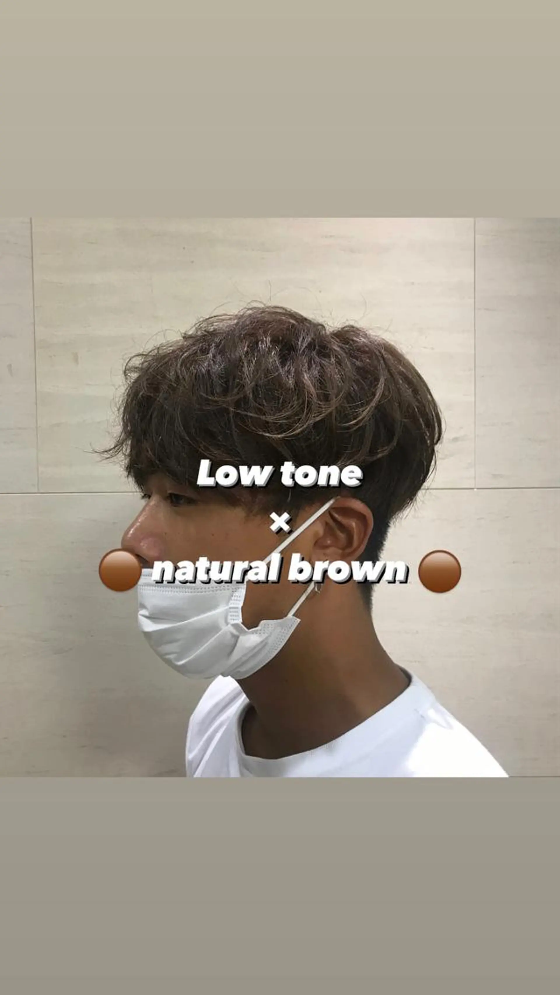 ショート カラー ブラウンカラー 茅ヶ崎パーマ特化/ スパイラル/ハルキのヘアスタイル