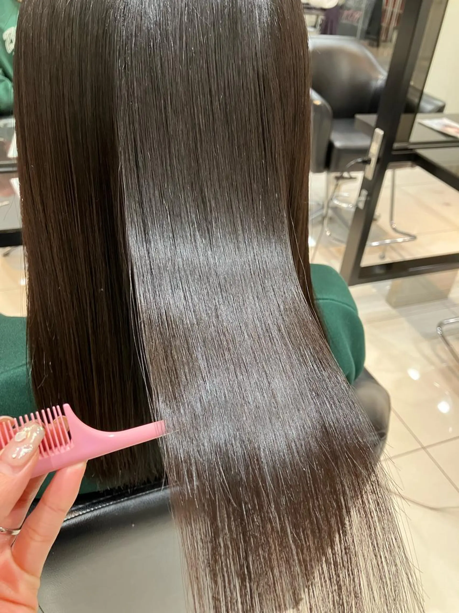 セミロング CUORE松戸本店 ♡ 岡野美南のヘアスタイル