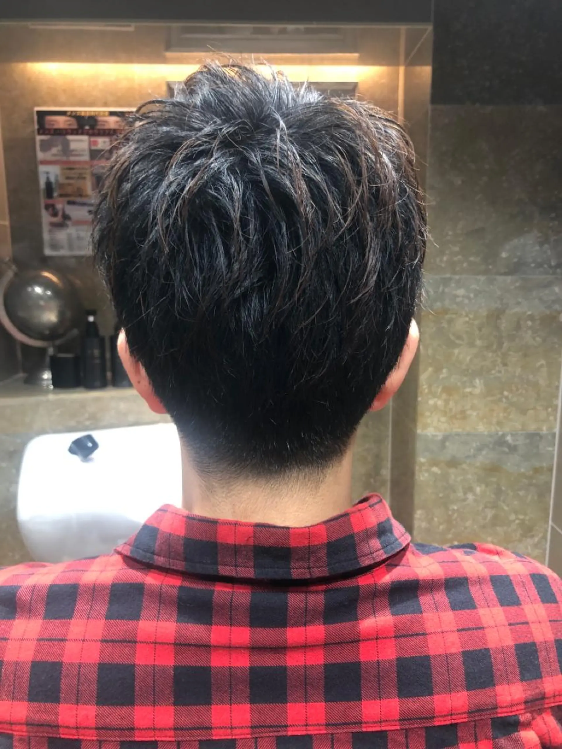 ミディアム ヒロ銀座BARBERSHOP横浜店所属・横浜 カット全般 大槻のヘアスタイル