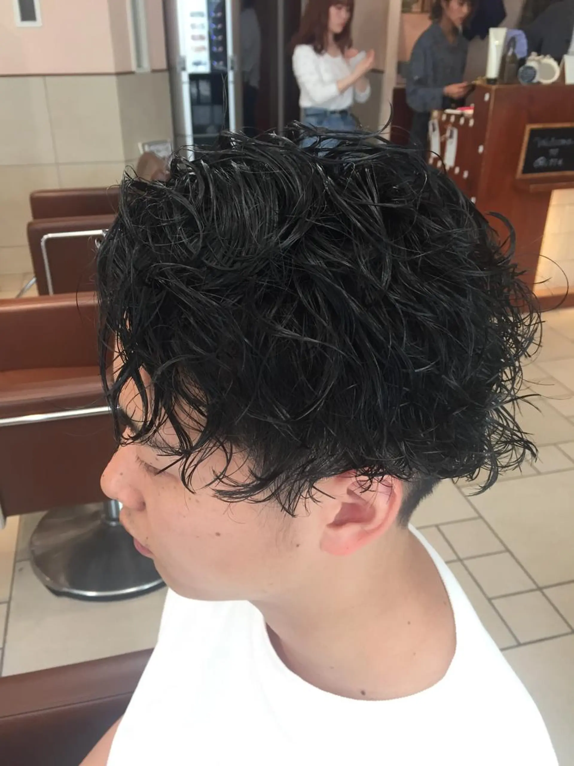 パーマ ヘアアレンジ メンズ メンズパーマの巨匠 鈴木純のヘアスタイル