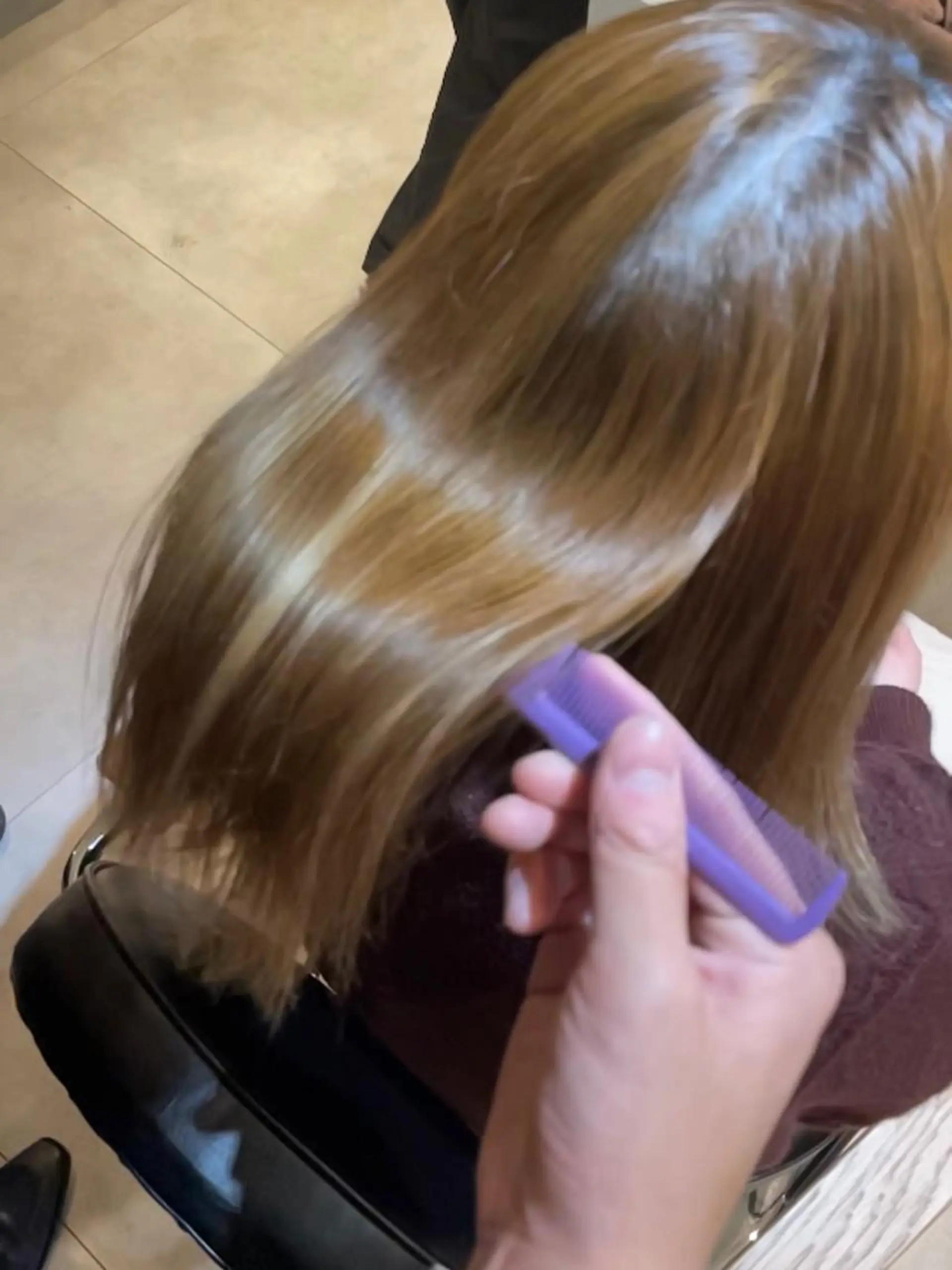 ロング ヘアカラー トリートメント 🌈韓国ヘア KOUSEI🌈のヘアスタイル