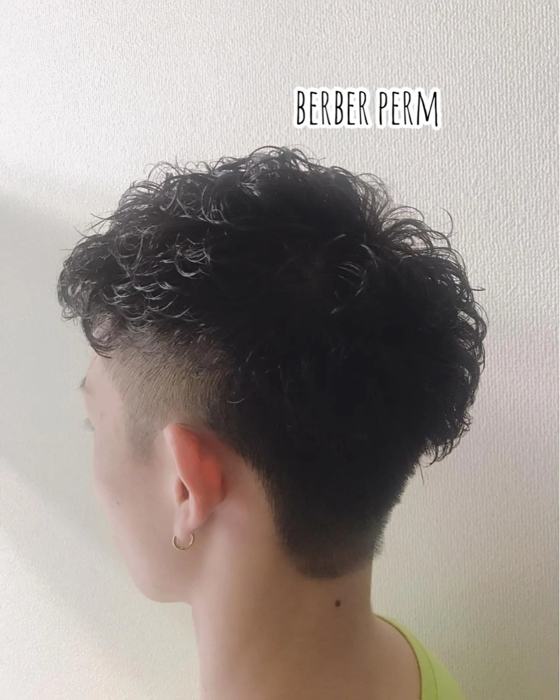 ショート パーマ メンズ 年間1500人担当 代表　南一路のヘアスタイル