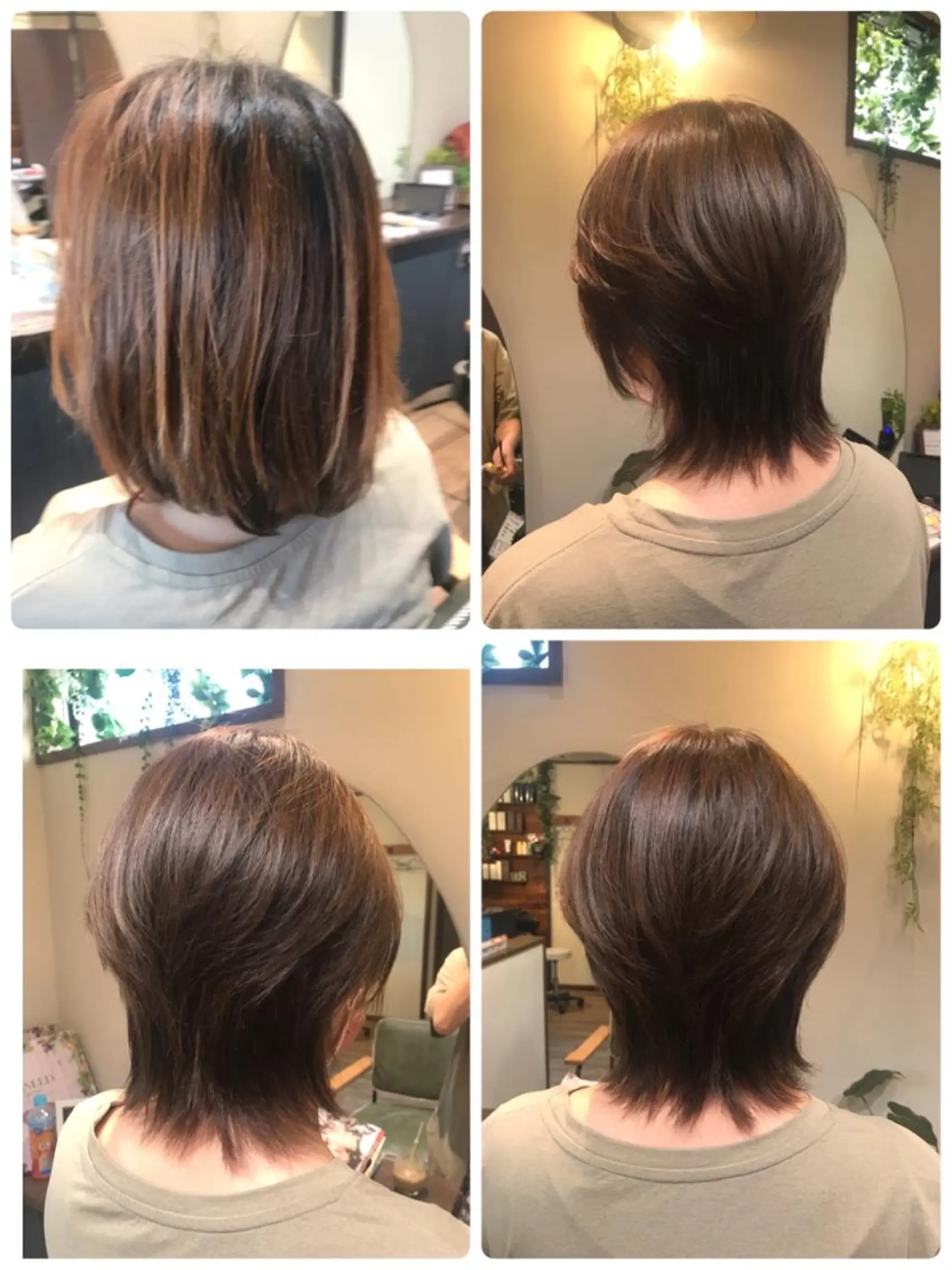 ミディアム カラー Ray hair 春日部のヘアスタイル