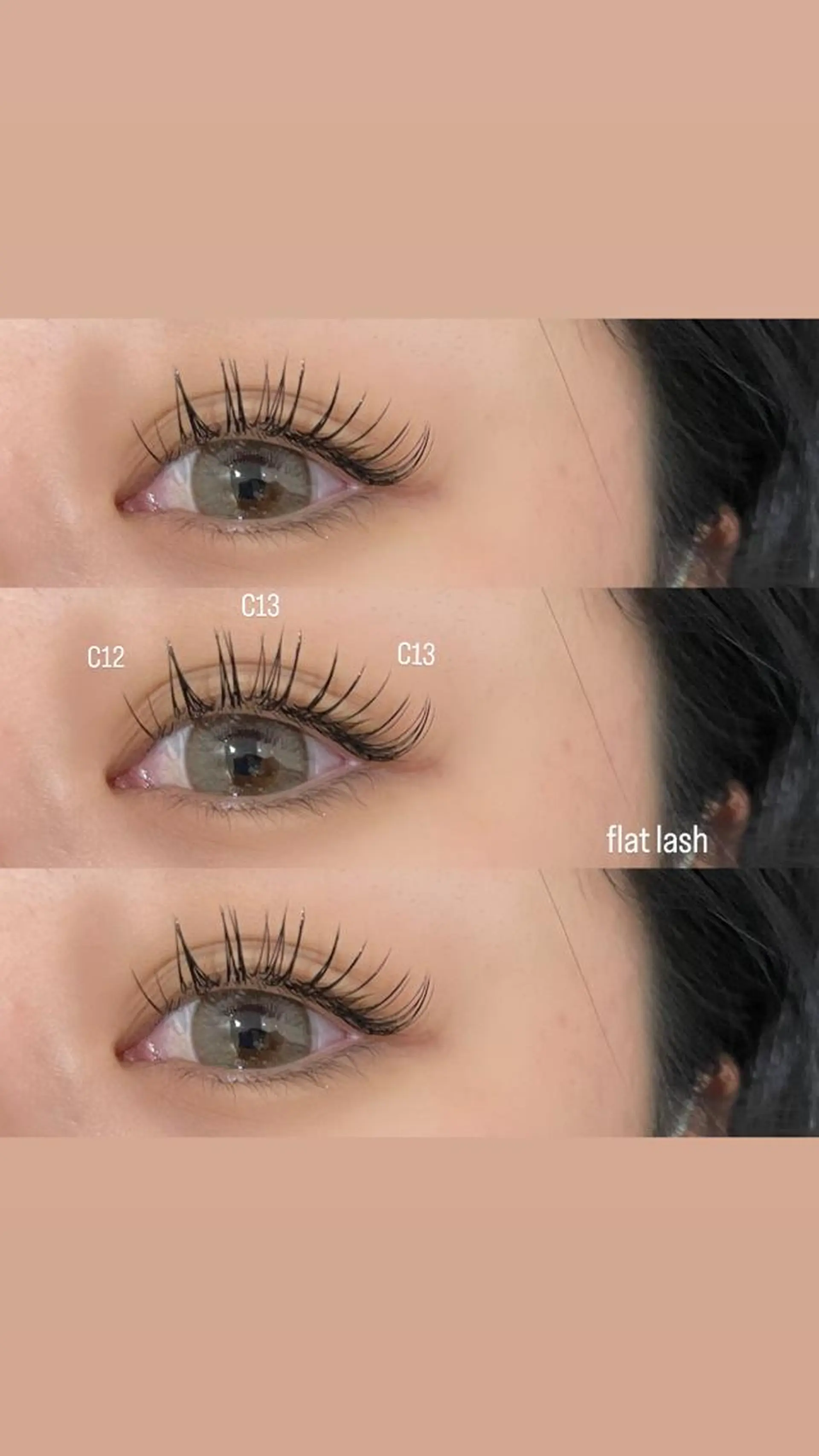 マツエク・マツパ フラットラッシュ マツエク Le Riad 水野のマツエク・マツパデザイン