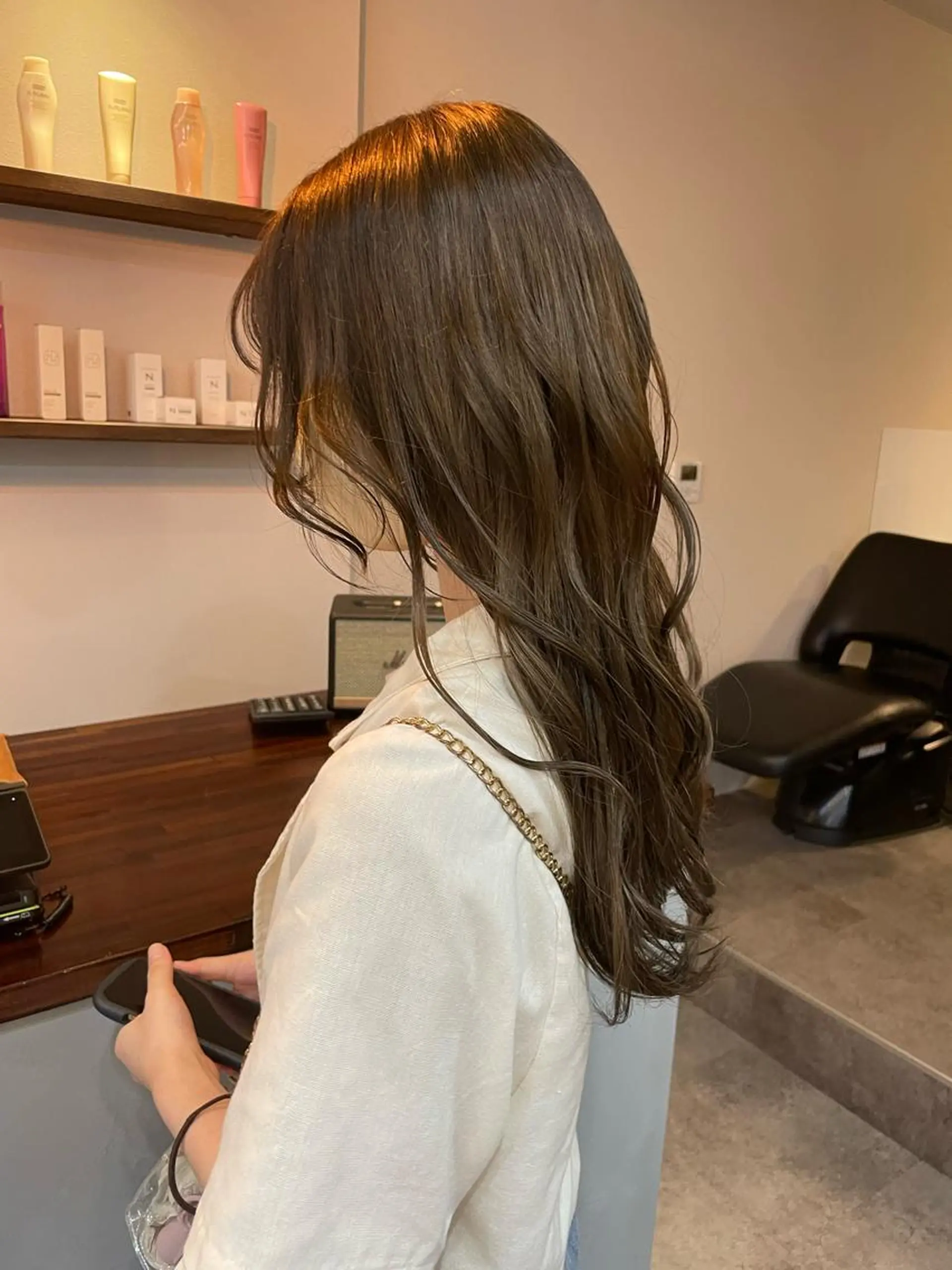 カラー ブラウンカラー 透明感カラー ボブ/髪質改善/ soiナカジママドリのヘアスタイル