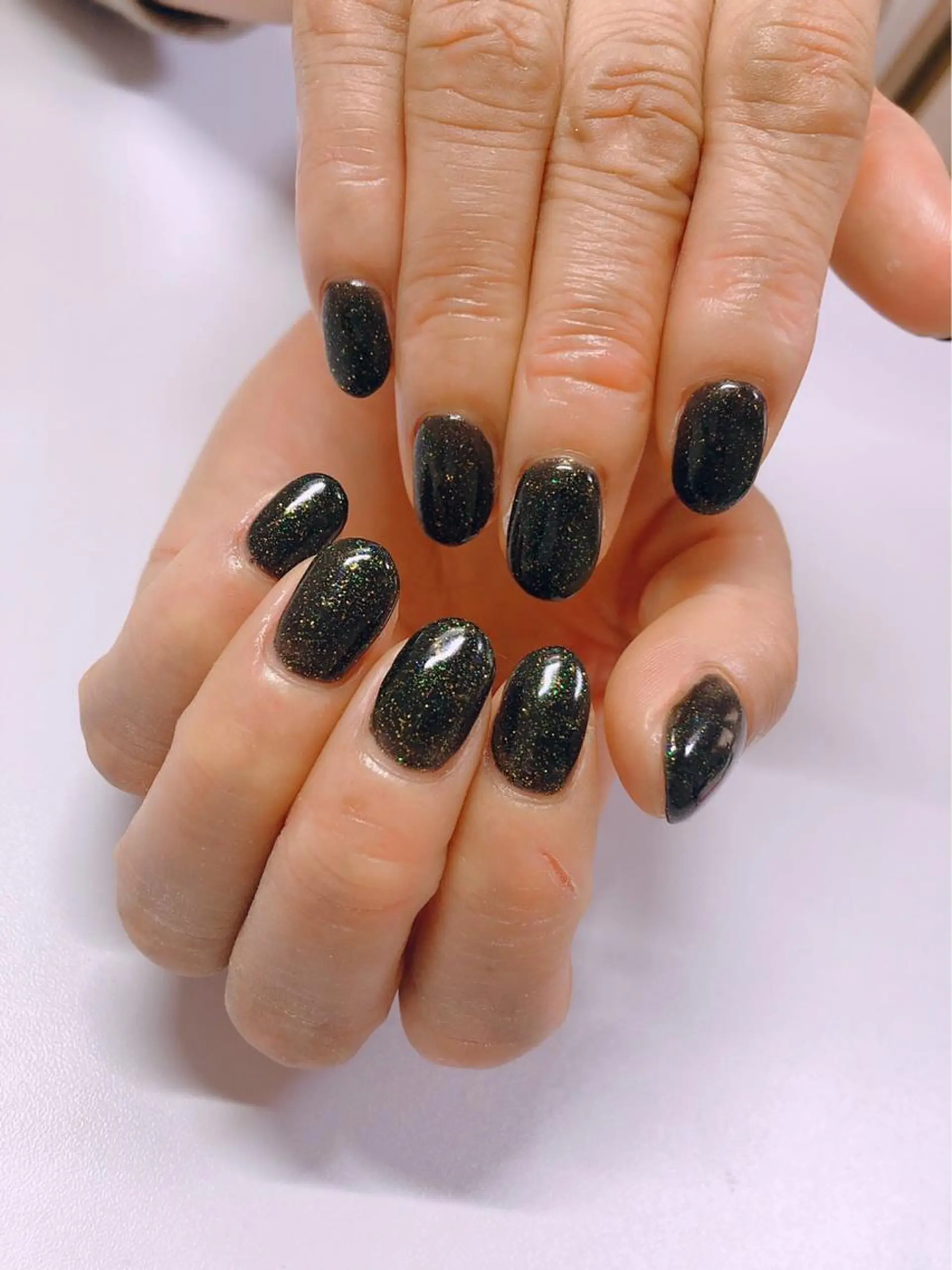 ネイル フットネイル グリーン オフィスネイル ワンカラーネイル Lily Roseスタッフ一同のマツエク・マツパデザイン