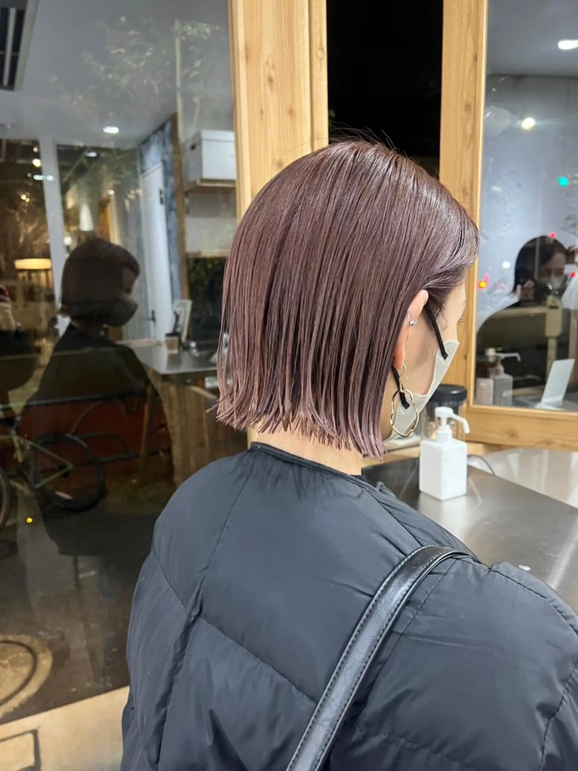 カラー ブラウンカラー 大塚 夏生のヘアスタイル